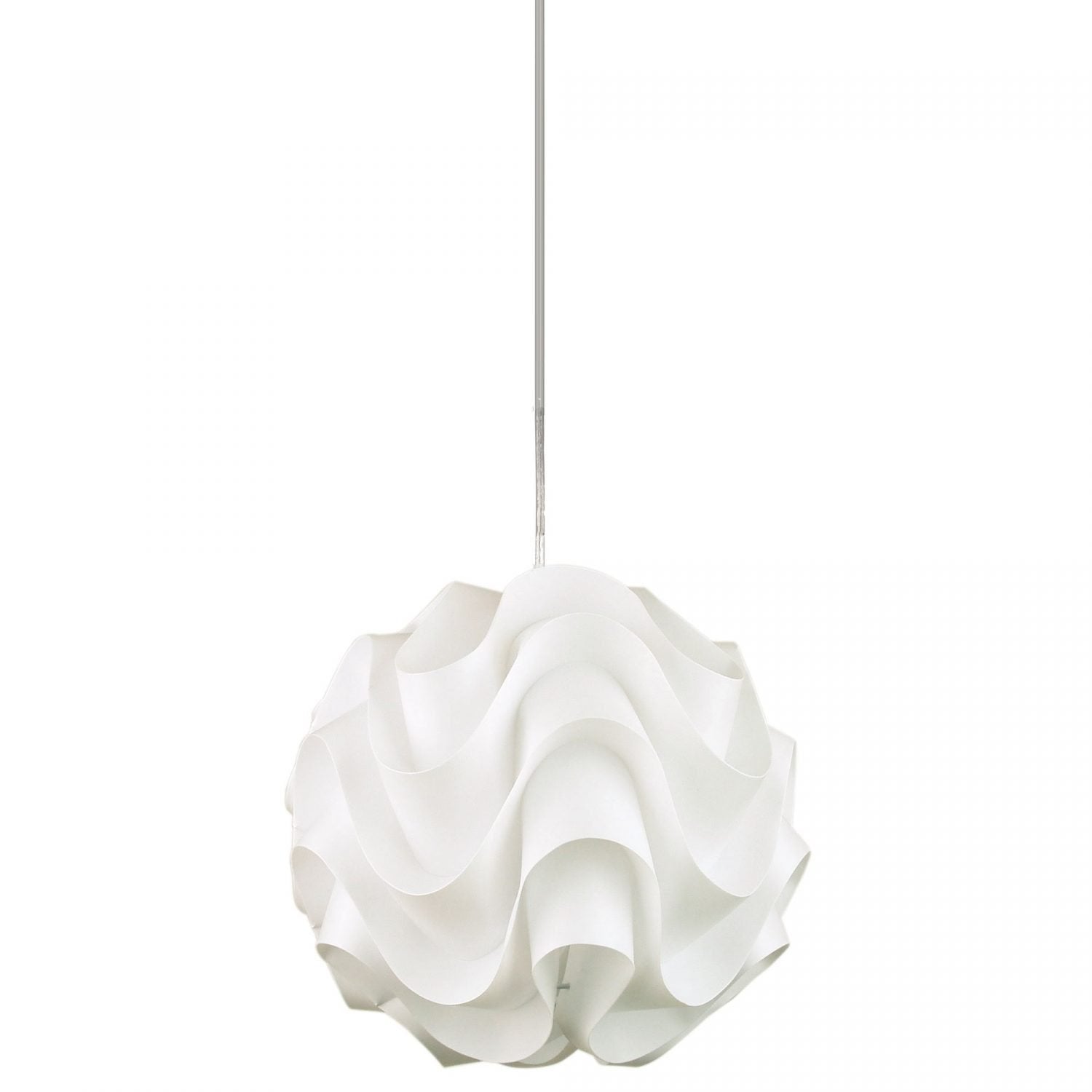 Buy Pendant Lights Australia Chic 1 Light Pendant 430mm White - OL67394WH