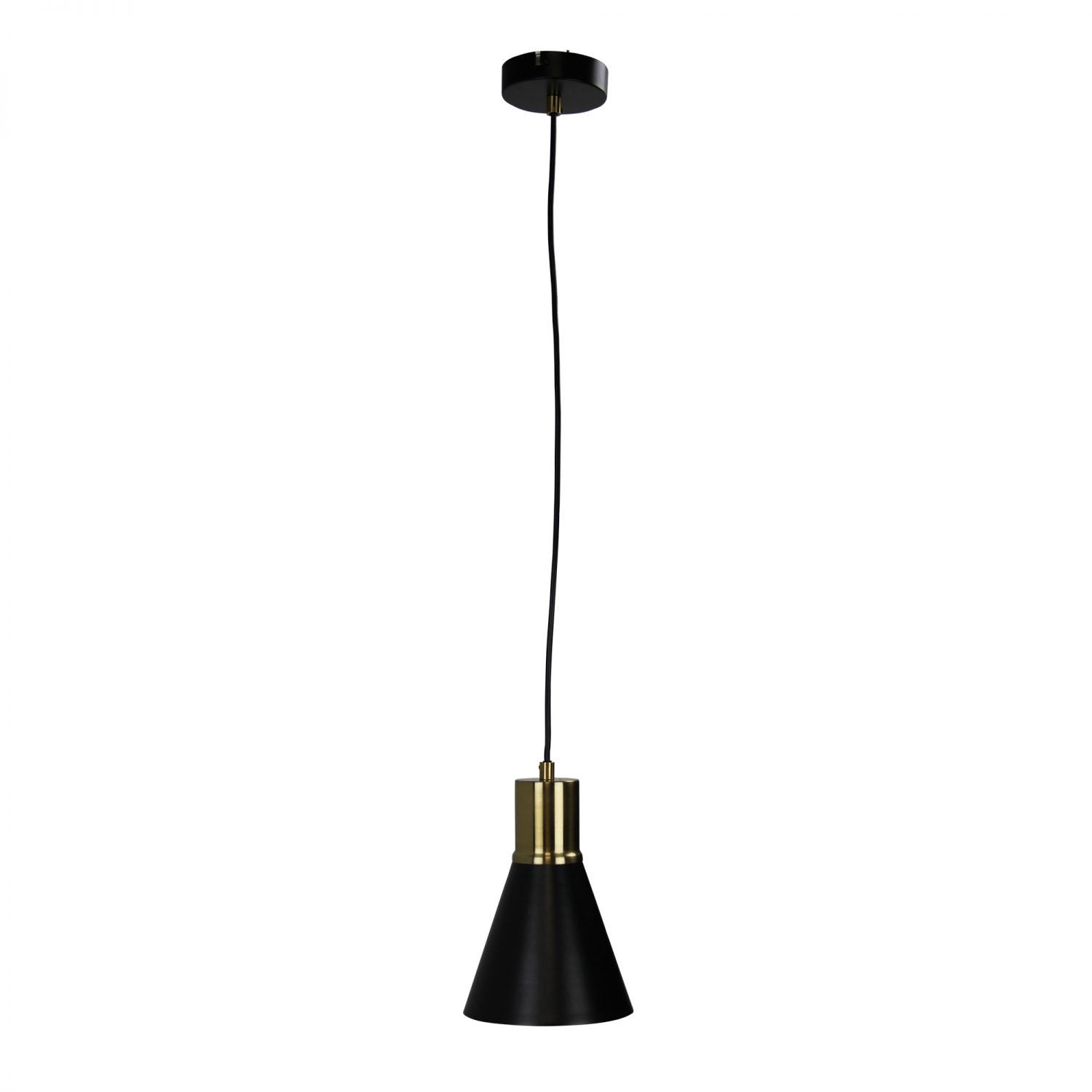 Buy Pendant Lights Australia Como 1 Light Pendant Antique Brass & Black - OL67511AB