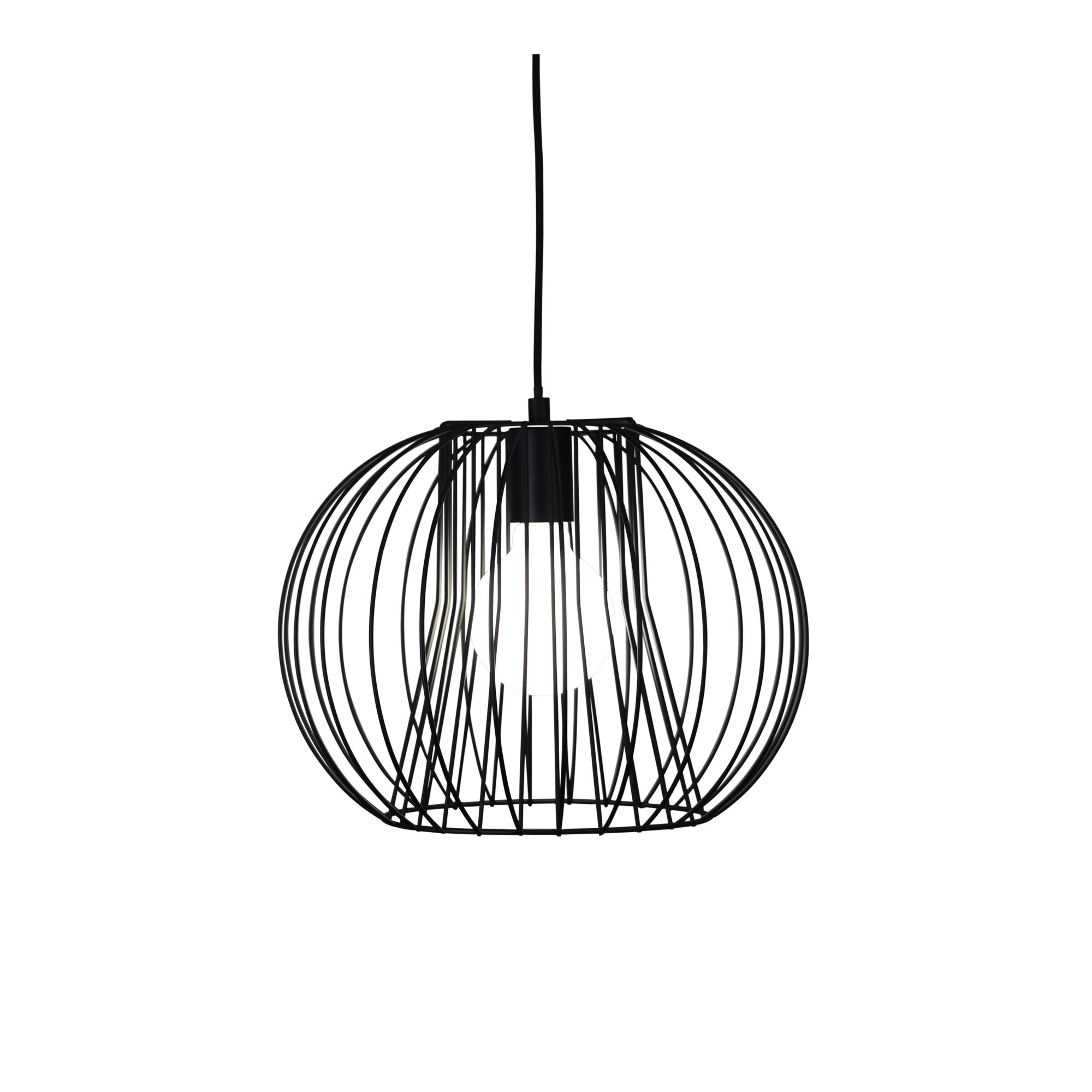 Buy Pendant Lights Australia Malo.35 1 Light Pendant Matt Black- OL68750/1BK