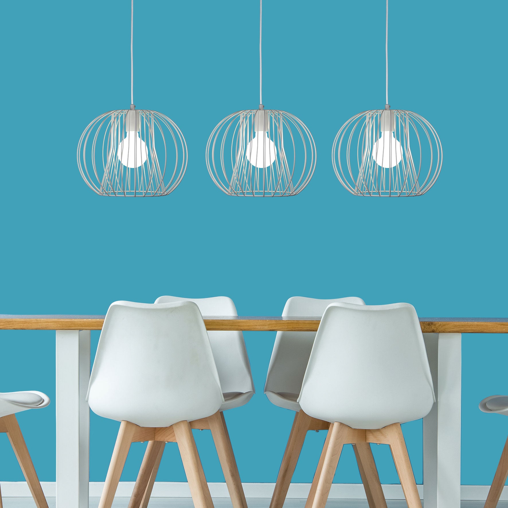 Buy Pendant Lights Australia Malo.35 1 Light Pendant White - OL68750/1WH