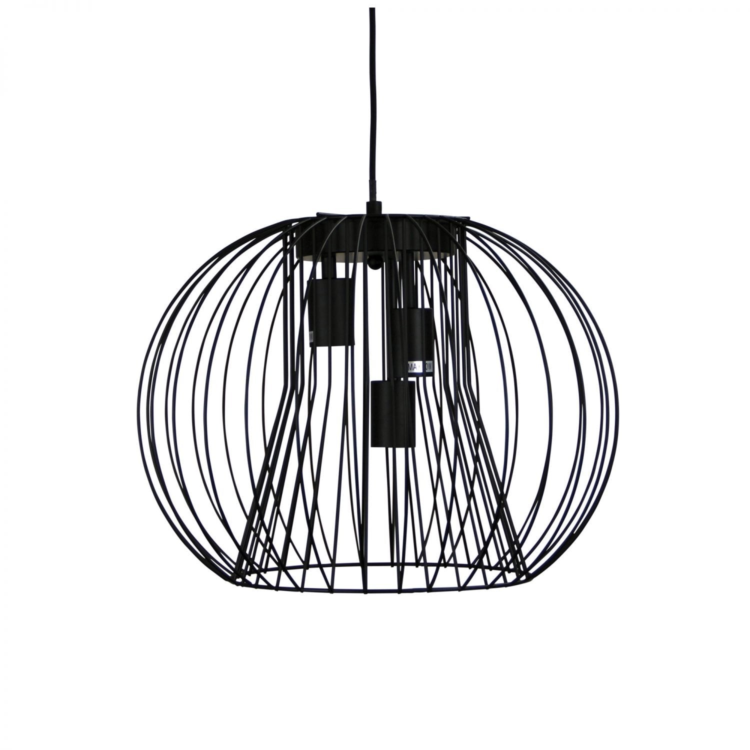 Buy Pendant Lights Australia Malo 3 Light Pendant Black - OL68751/3BK