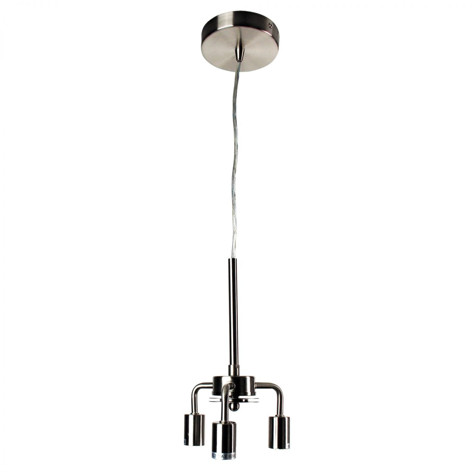 Buy Pendant Lights Australia Shade Suspension 3 Light Pendant Brushed Chrome - OL69243BC