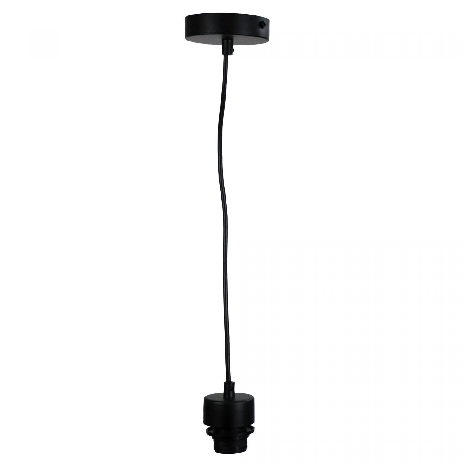 Parti Cord Suspension Black & Black Flex E27 - OL69253BK