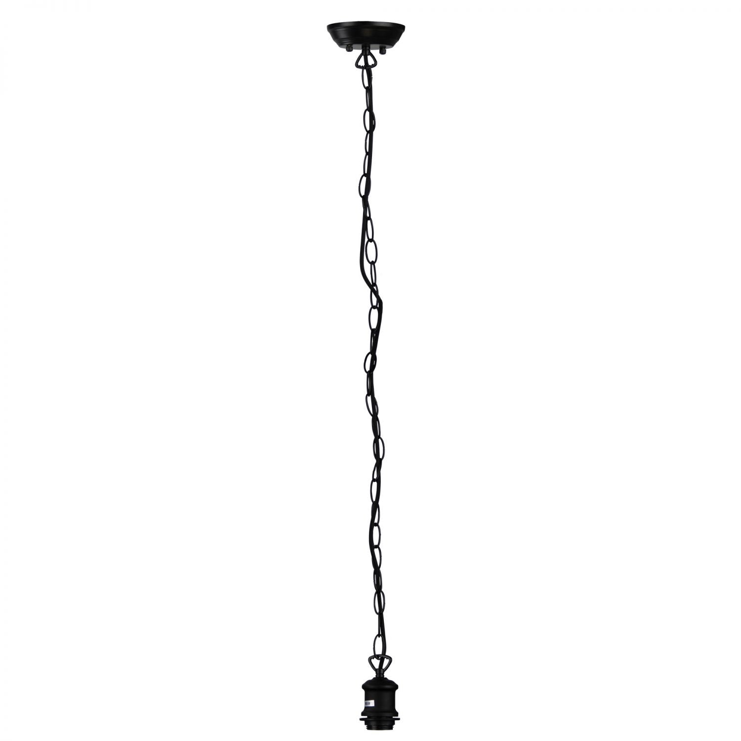 Buy Mini Pendants Australia Albany Chain & Cloth Suspension Matt Black - OL69322BK