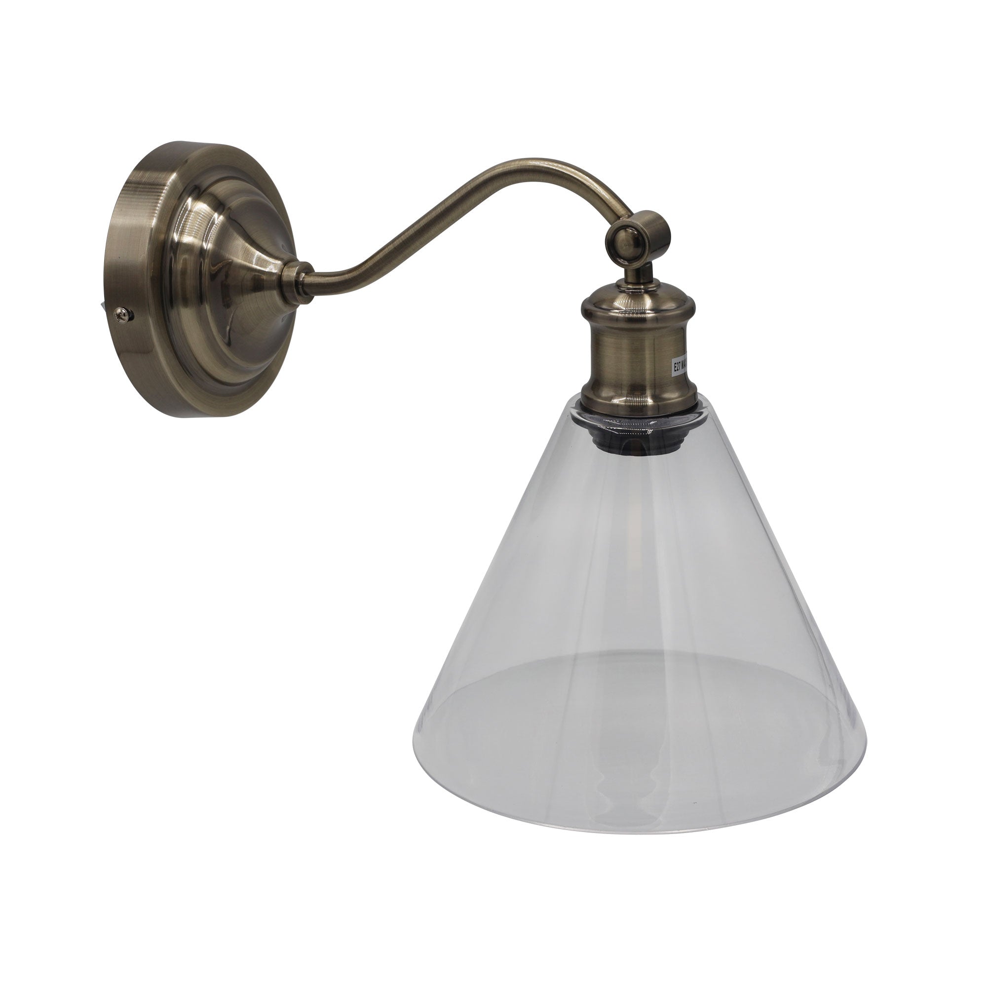Buy Wall Sconce Australia ABBY Wall Light Antique Brass Metal - OL69385AB