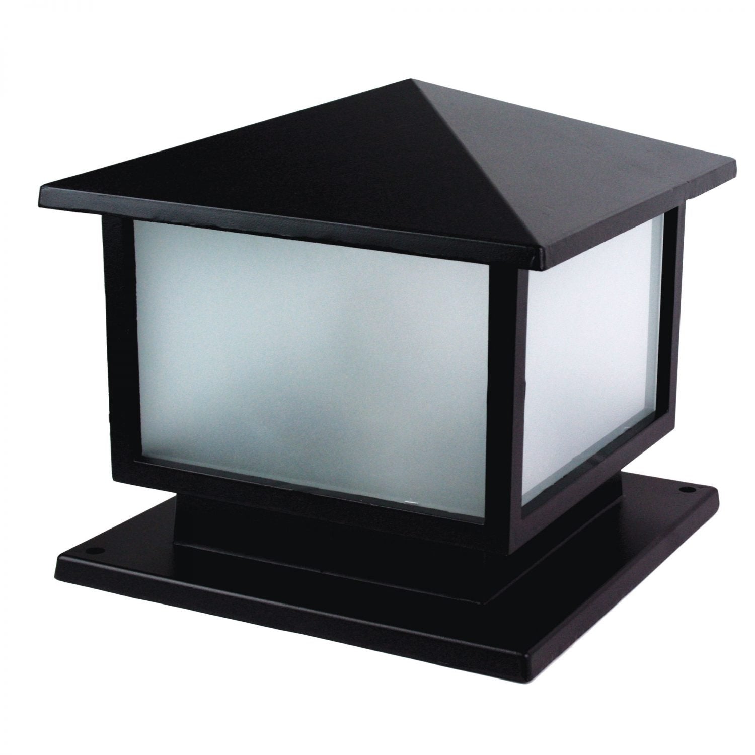 Buy Pillar & Pedestal Lights Australia Cortez Pillar Mount Light Black - OL7119BK