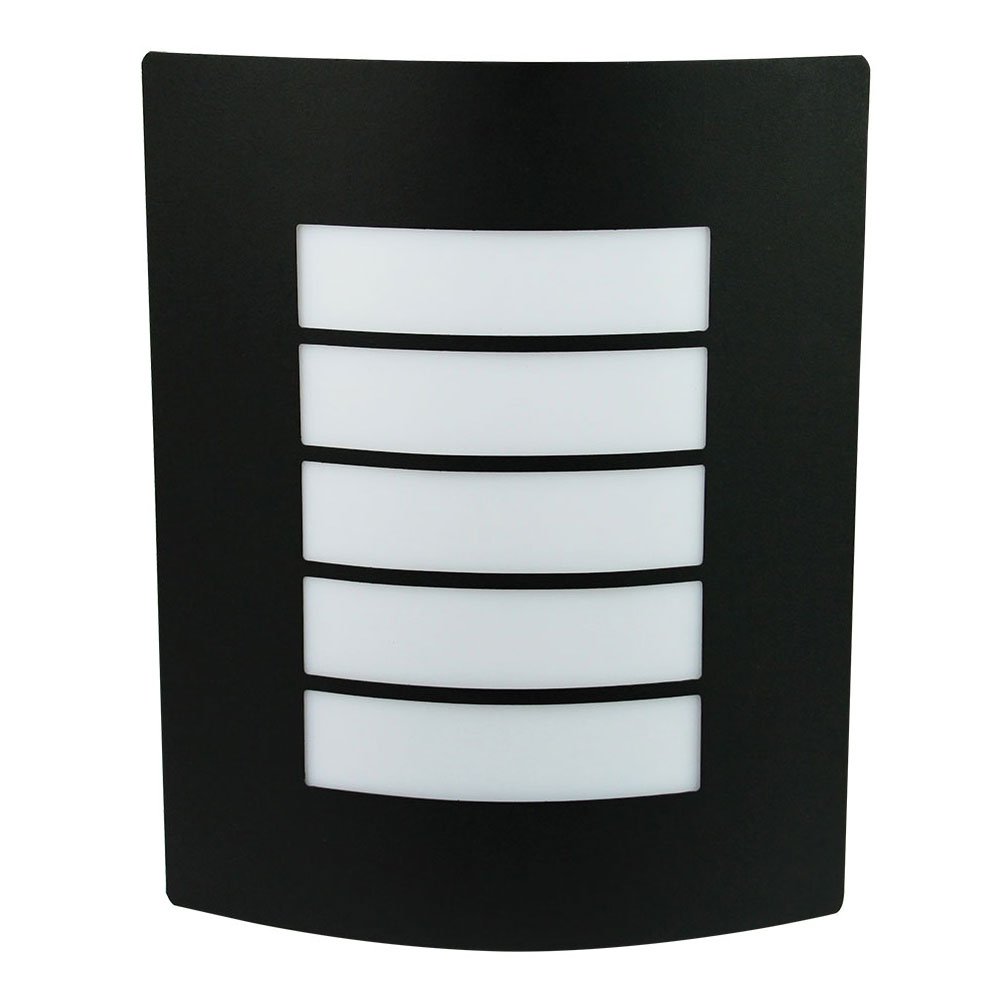 Buy Exterior Wall Lights Australia Cheeta 1 Light Wall Light Black - OL7282BK