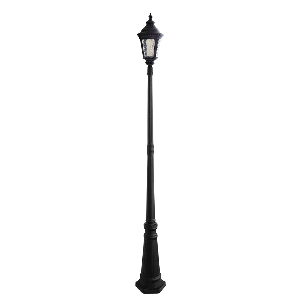 Buy Post Lights Australia Bristol 1 Light Post Lights Black - OL7366BK
