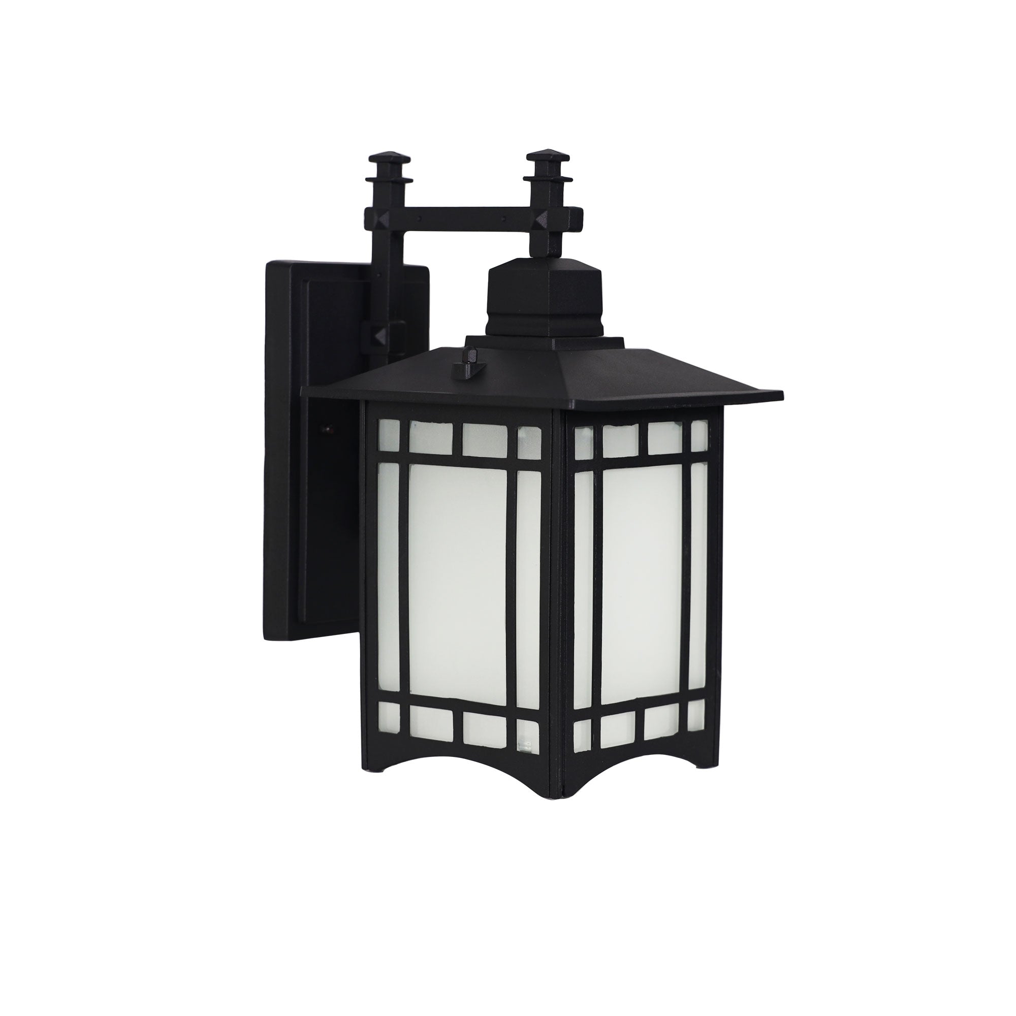 Buy Exterior Wall Lights Australia Horsham Exterior Wall Light Black Metal - OL7371BK