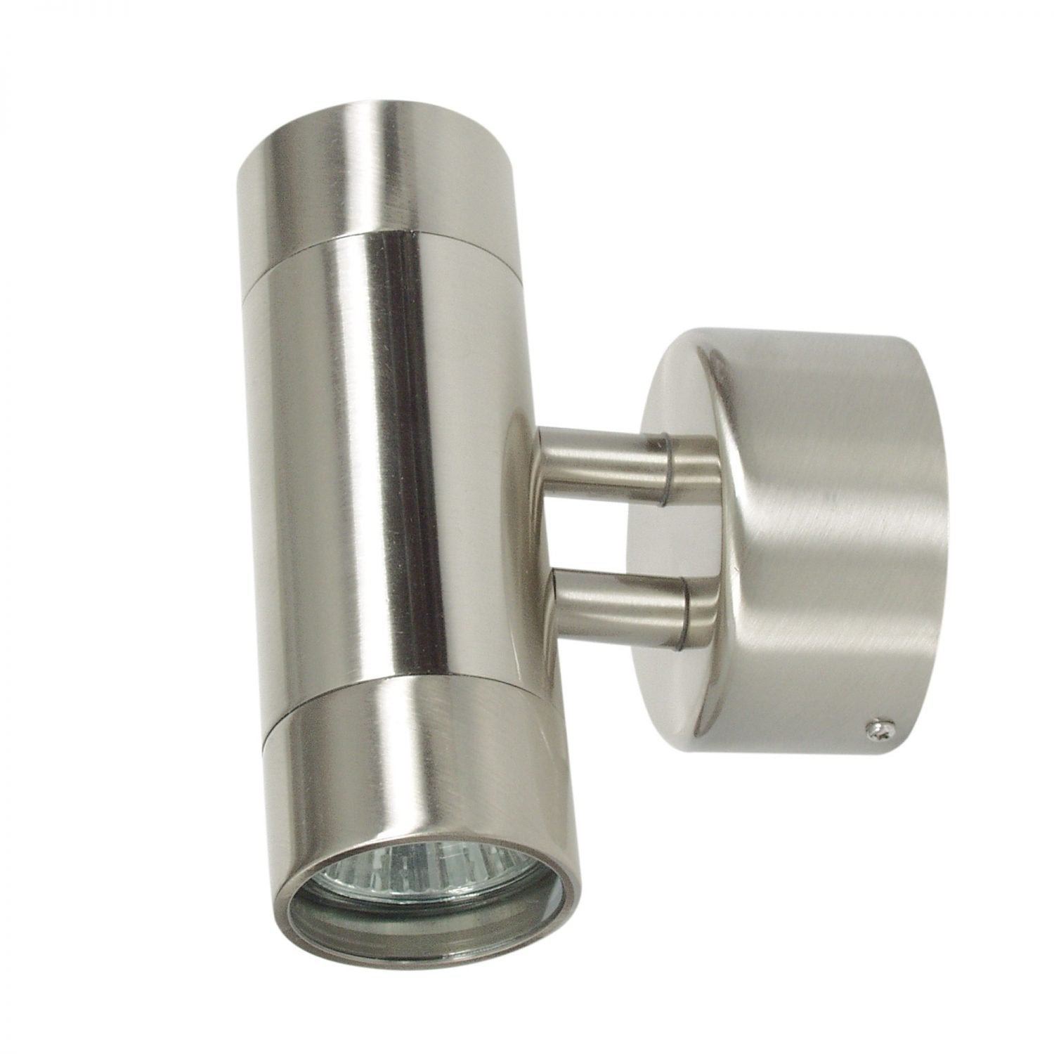 Buy Up / Down Wall Lights Australia Comma 2 Light Up / Down Brushed Chrome - OL7718BC