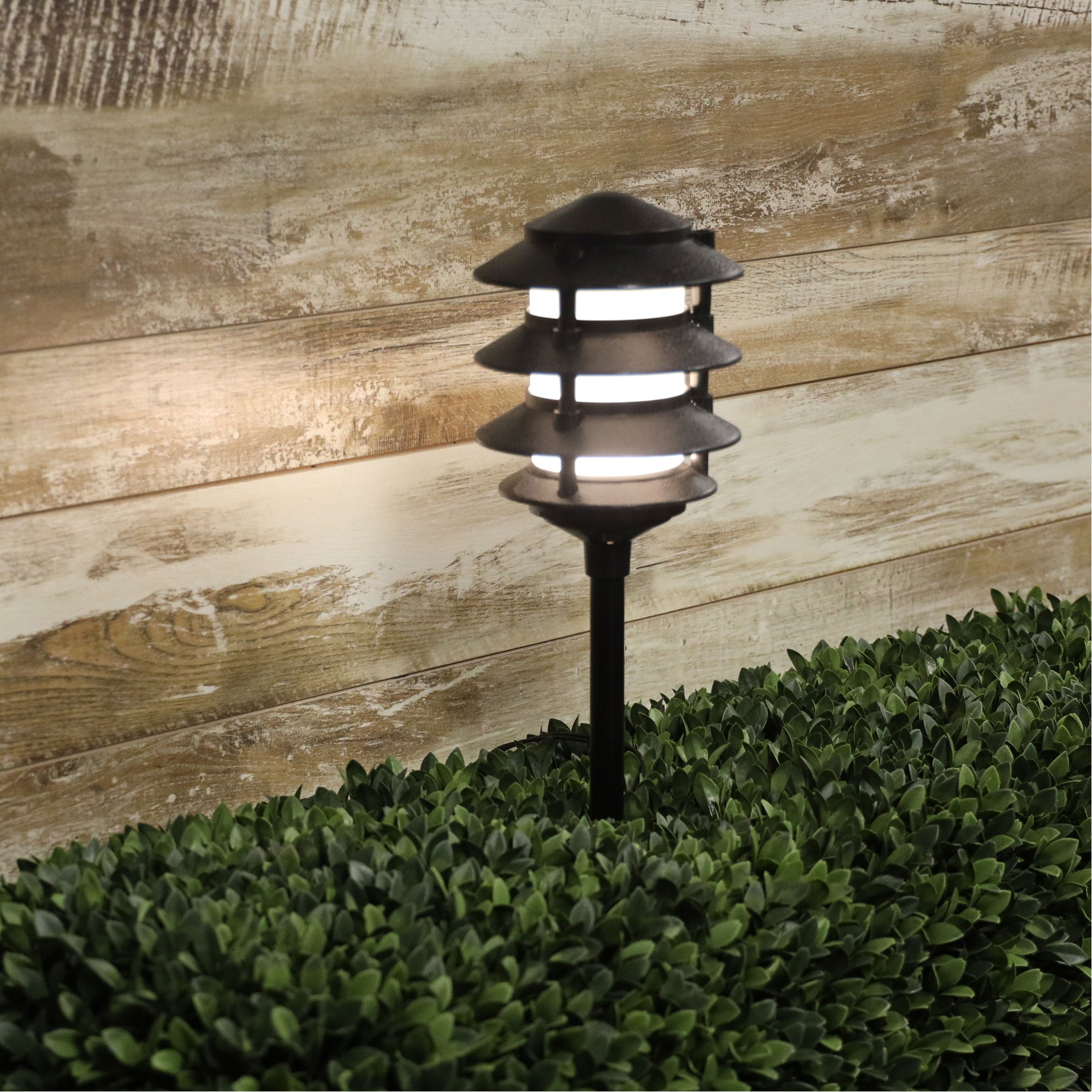 Buy Pathway Lights Australia Pavillion 12V DIY Garden Pathway Spike Light Black - OL7738BK