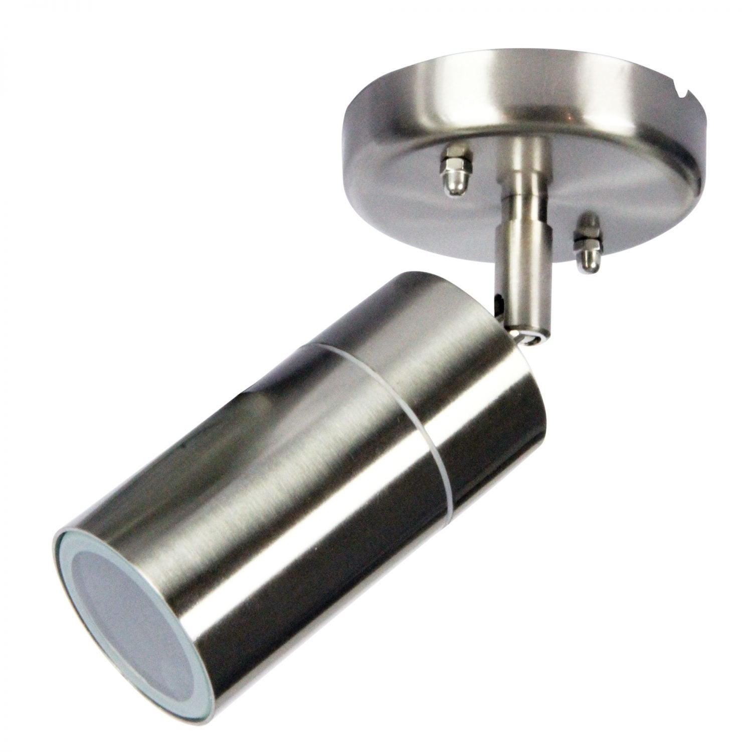 Buy Exterior Spotlights Australia Zeta 1 Light Spotlight Stainless Steel IP44 GU10 - OL7774/1SS