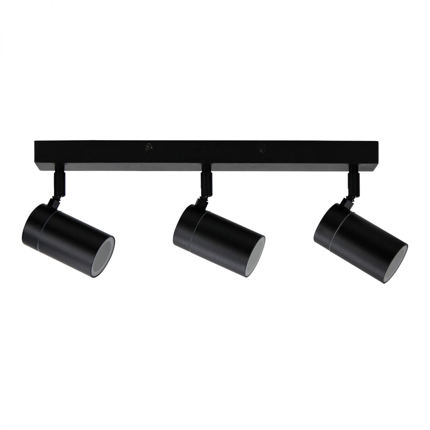 Buy Exterior Spotlights Australia Zeta 3 Light Spotlight Black IP44 GU10 - OL7774/3BK