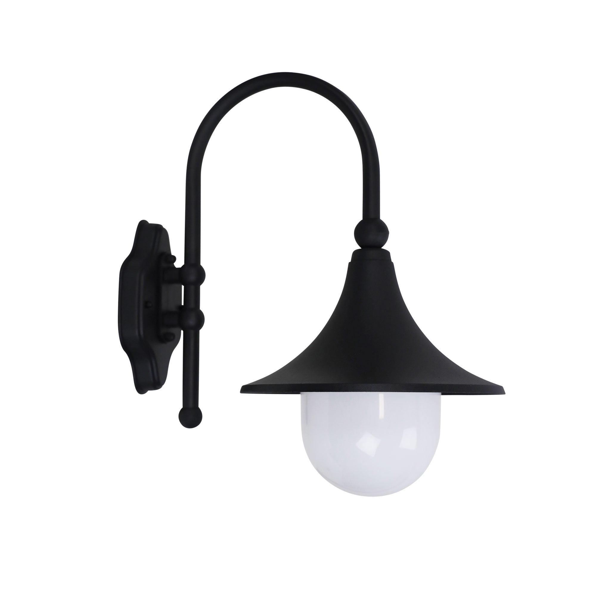 Buy Exterior Wall Lights Australia Moca 1 Light Wall Light Black - OL7865BK