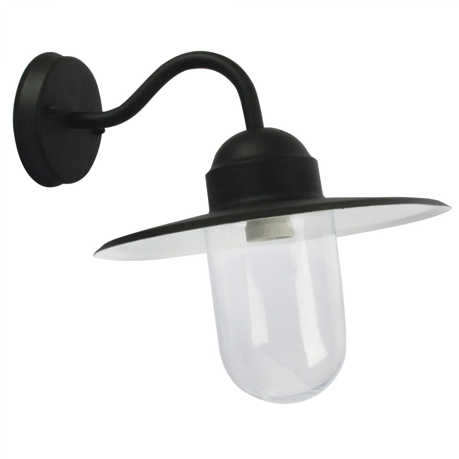 Buy Exterior Wall Lights Australia Alley 1 Light Wall Light Black - OL7880BK