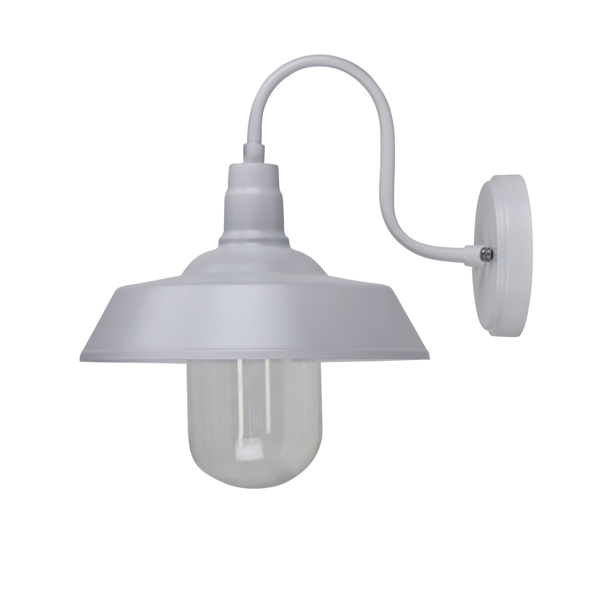 Buy Outdoor Wall Lanterns Australia Hudson 1 Light Wall Light White - OL7890WH