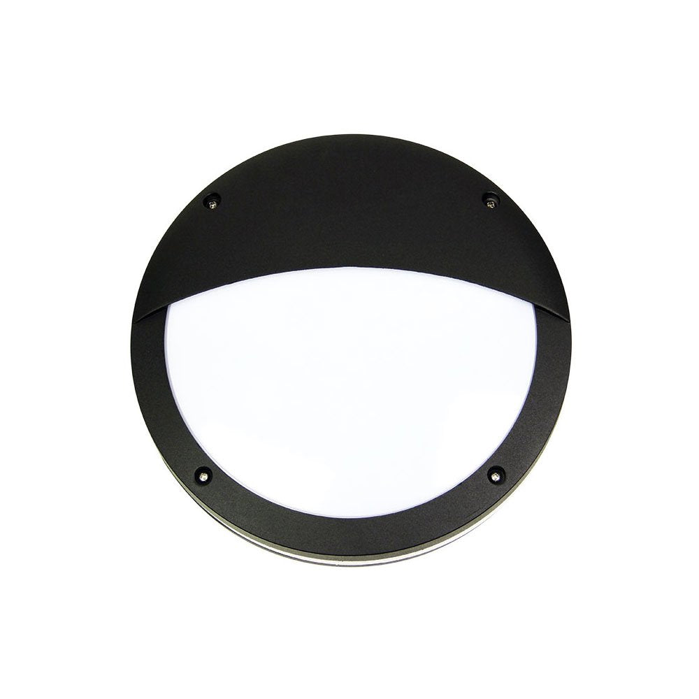 Buy Exterior Wall Lights Australia Tonato 2 Light Wall Light Eyelid Black - OL7902BK