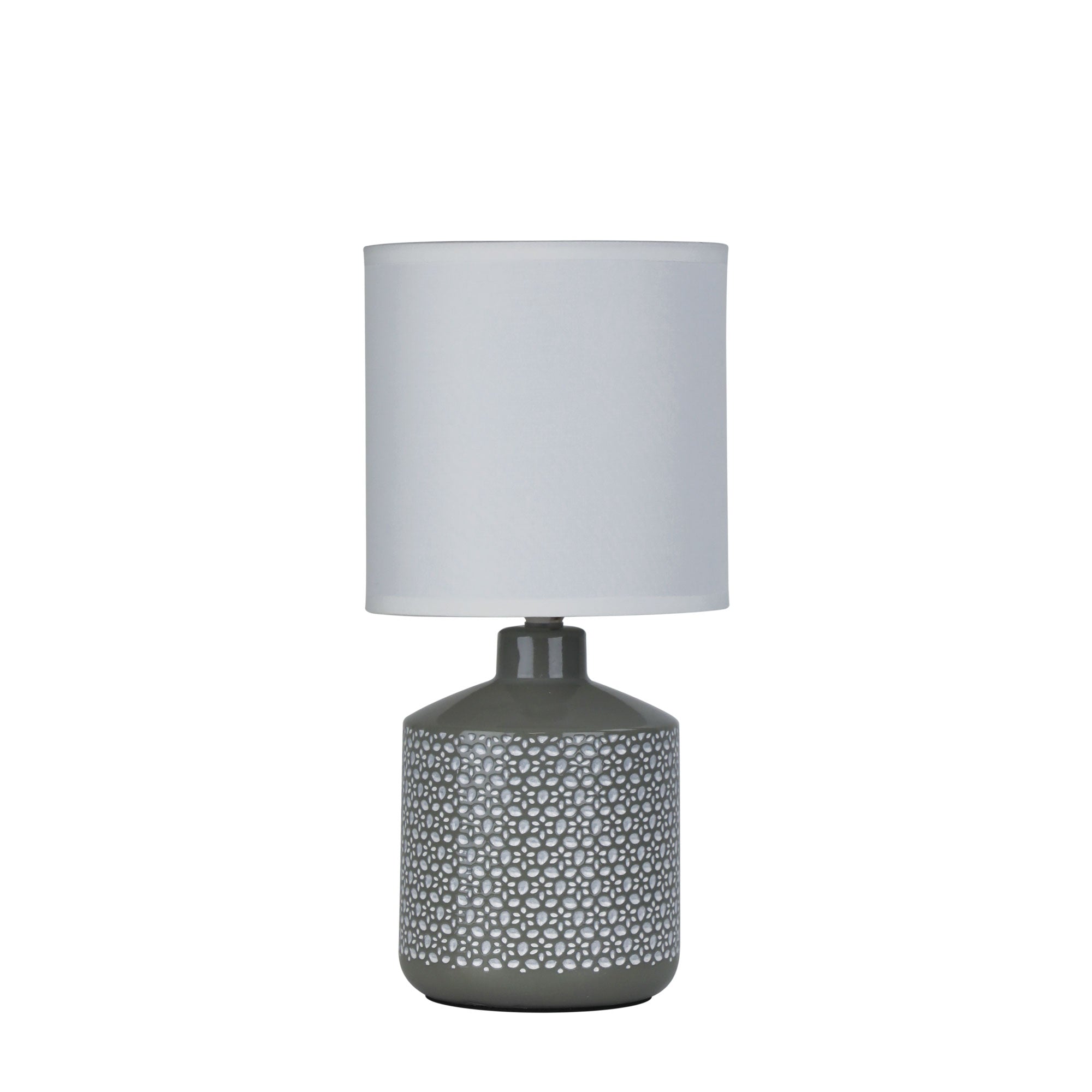 Buy Table Lamps Australia Celia 1 Light Table Lamp Grey - OL90117GY