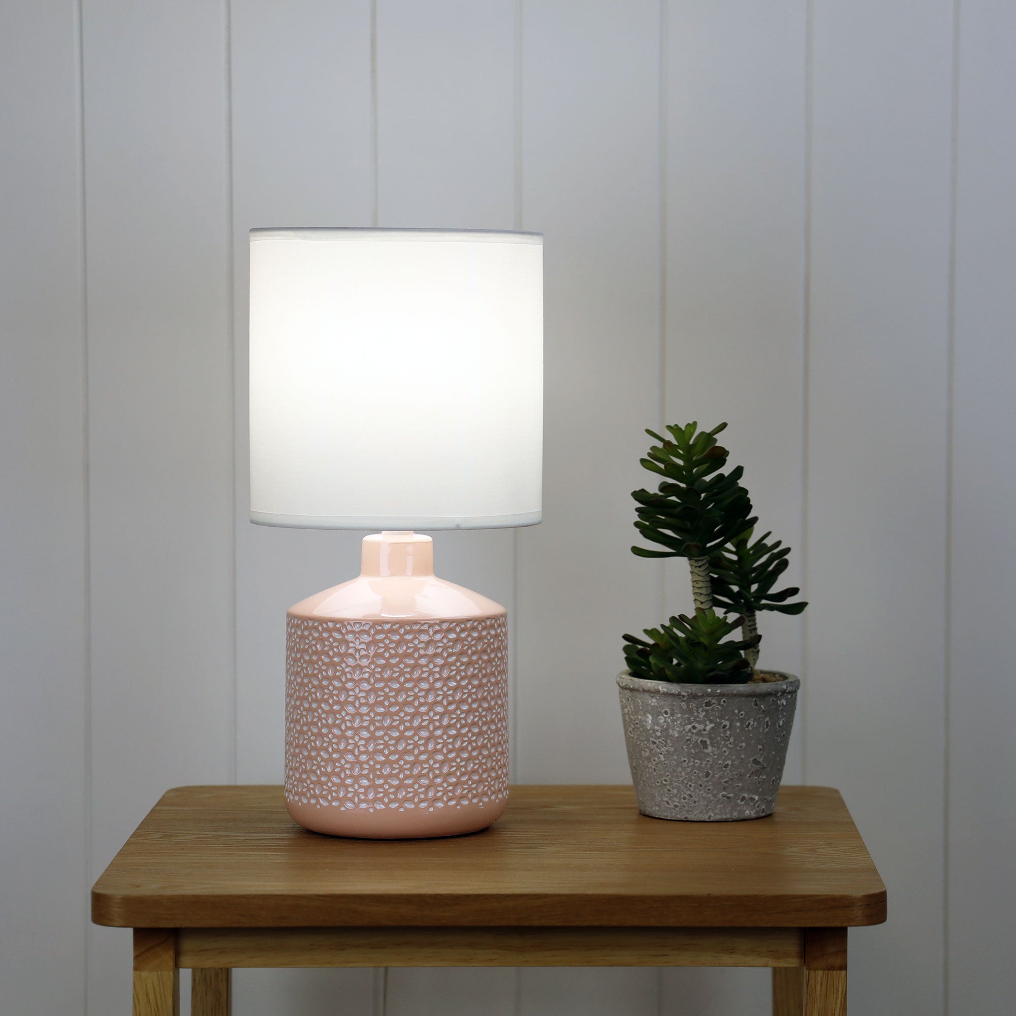 Buy Table Lamps Australia Celia 1 Light Table Lamp Pink - OL90117PK