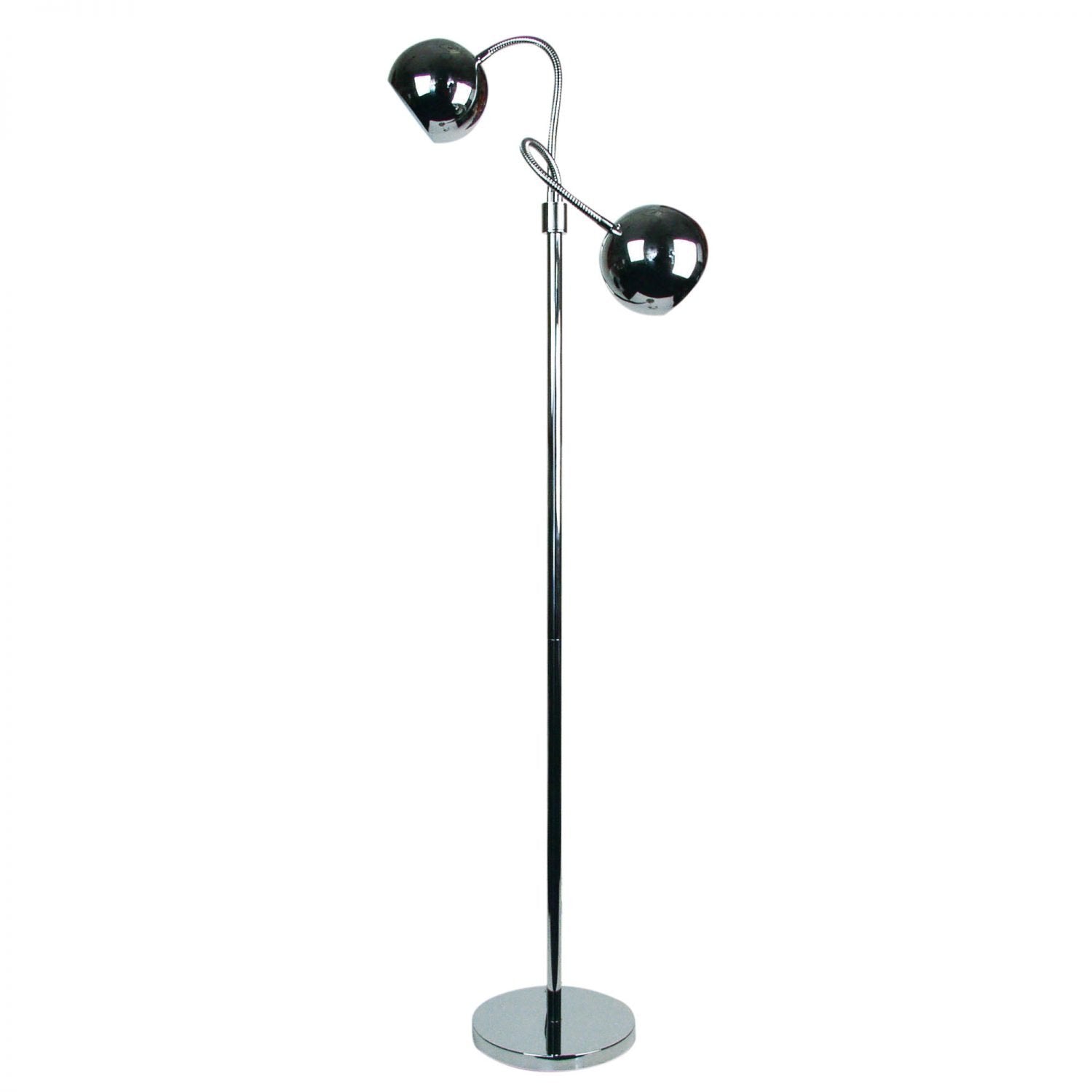Buy Floor Lamps Australia Bobo 2 Light Flex Floor Lamp Chrome - OL91203CH