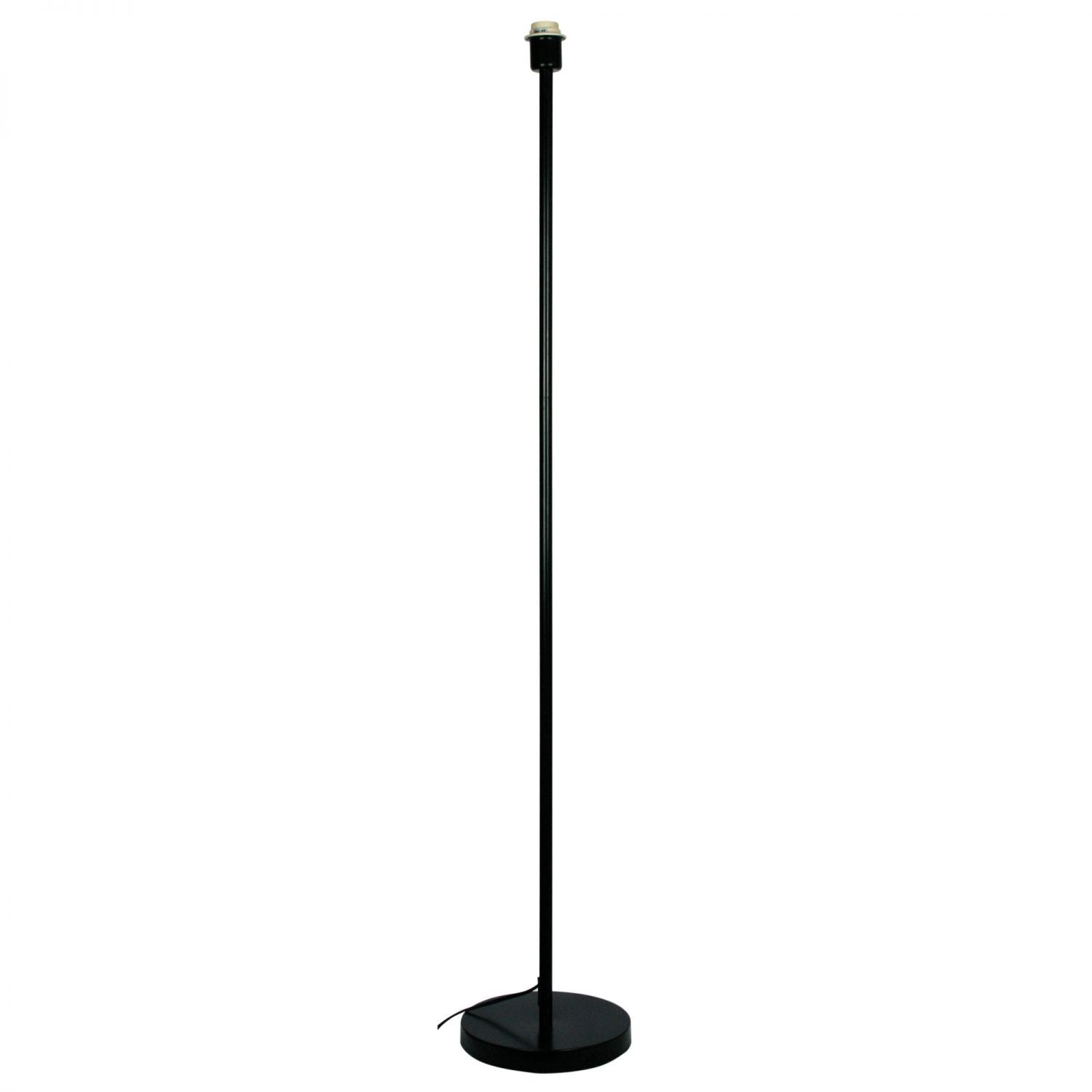 Spoke 1 Light Floor Lamp Base Black - OL91232BK