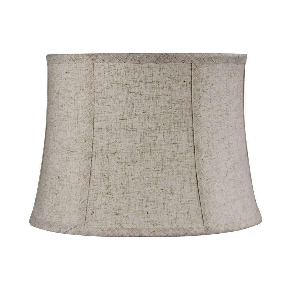 Buy Lamp Shades Australia 300-350-250mm / 14" Harp Mount Flax-Linen Empire Shade - OL91788
