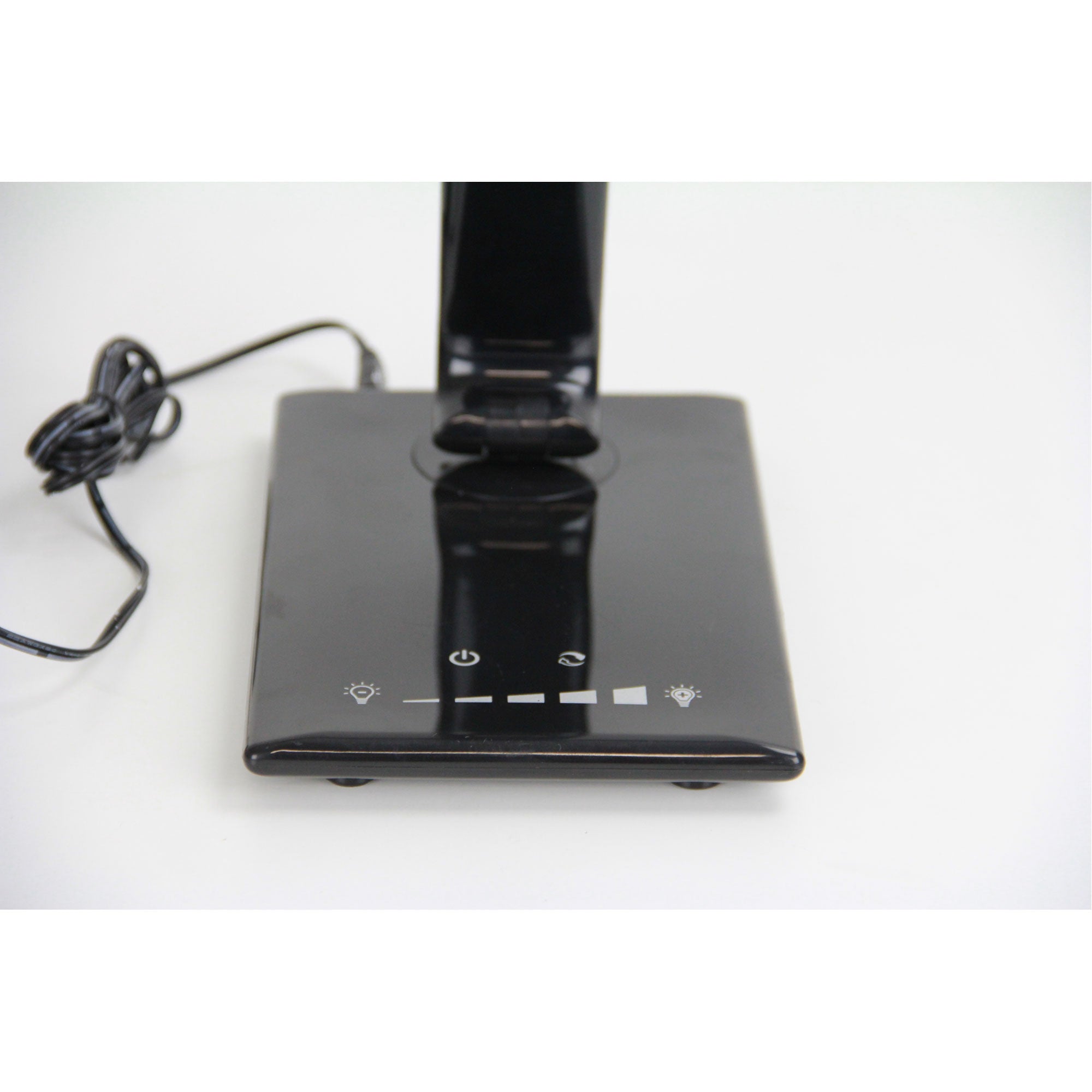Buy Desk Lamps Australia Luke LED Black Desk Lamp Touch Dim USB Port - OL92631BK