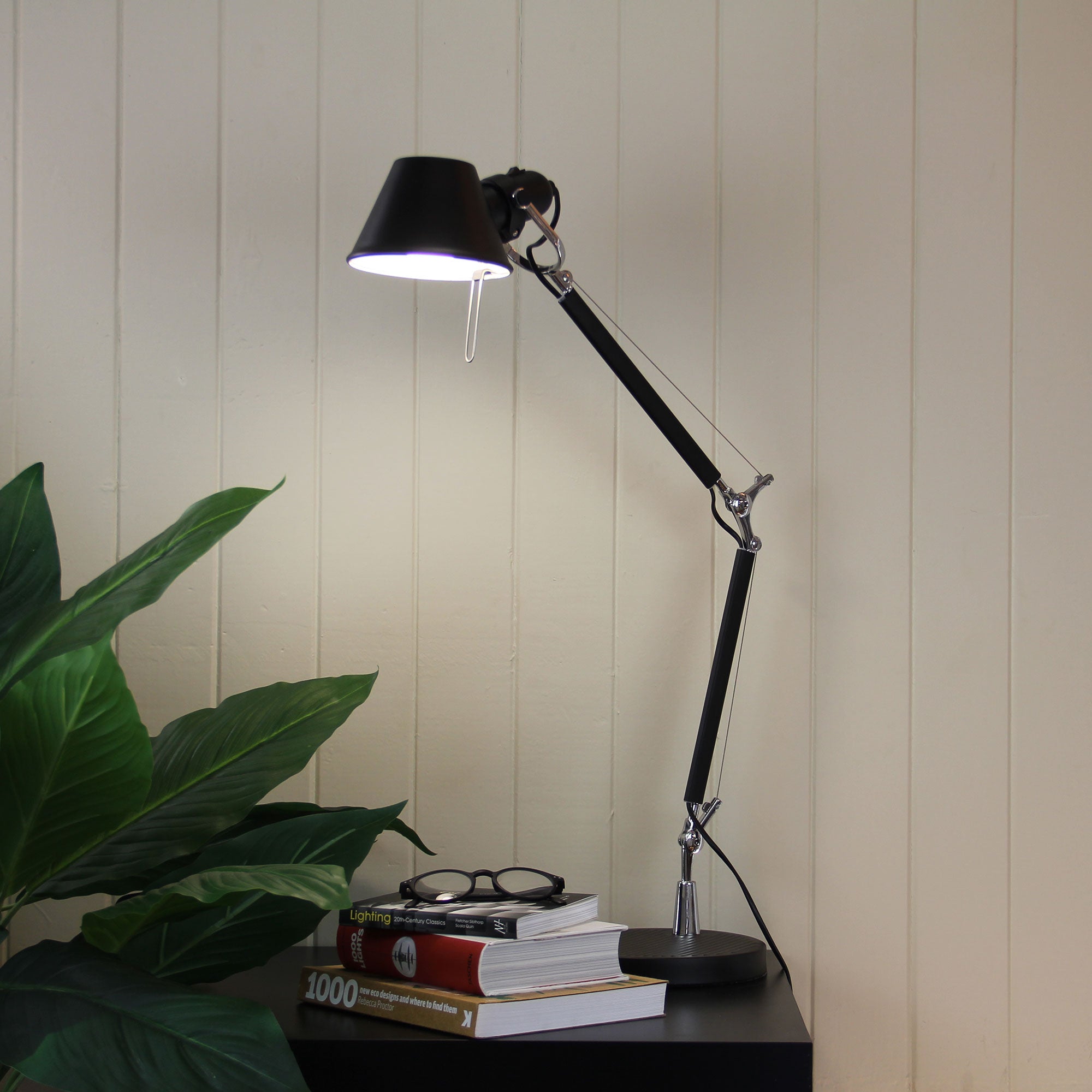 Forma Adjustable Desk Lamp Black - OL92961BK