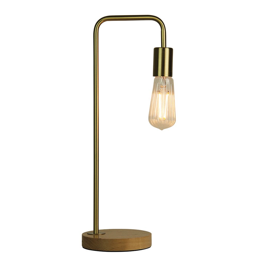 Buy Table Lamps Australia Lane 1 Light Table Lamp Base Brushed Brass - OL93131BB