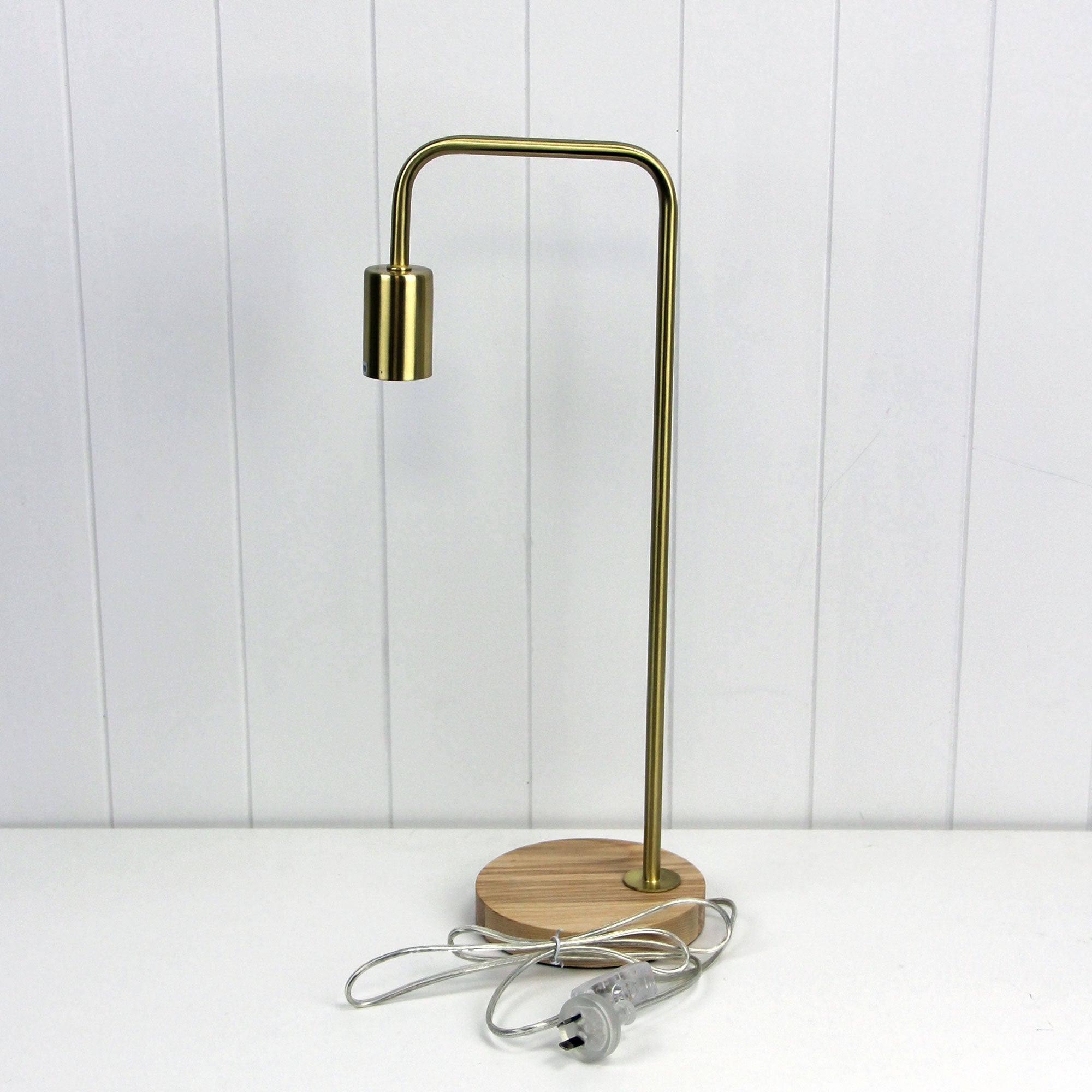 Buy Table Lamps Australia Lane 1 Light Table Lamp Base Brushed Brass - OL93131BB