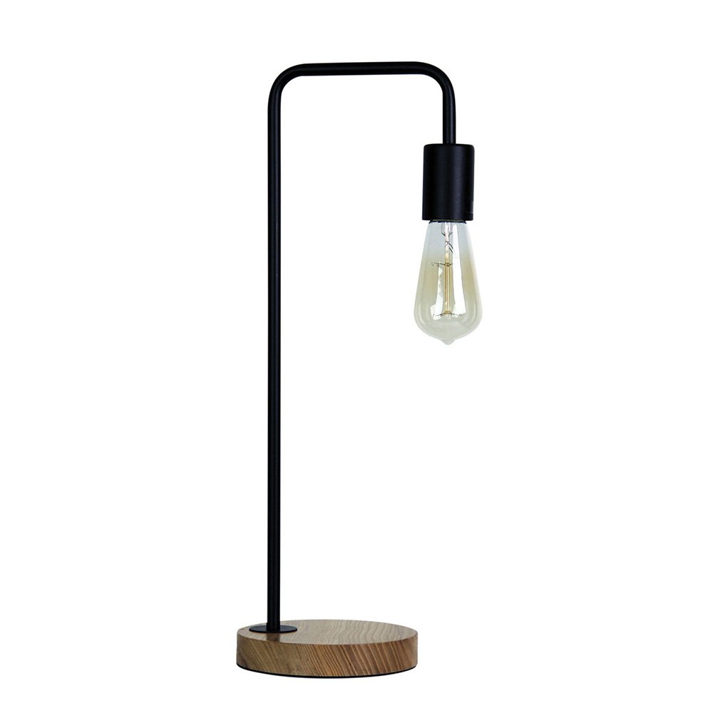Buy Table Lamps Australia Lane 1 Light Table Lamp Base Black - OL93131BK