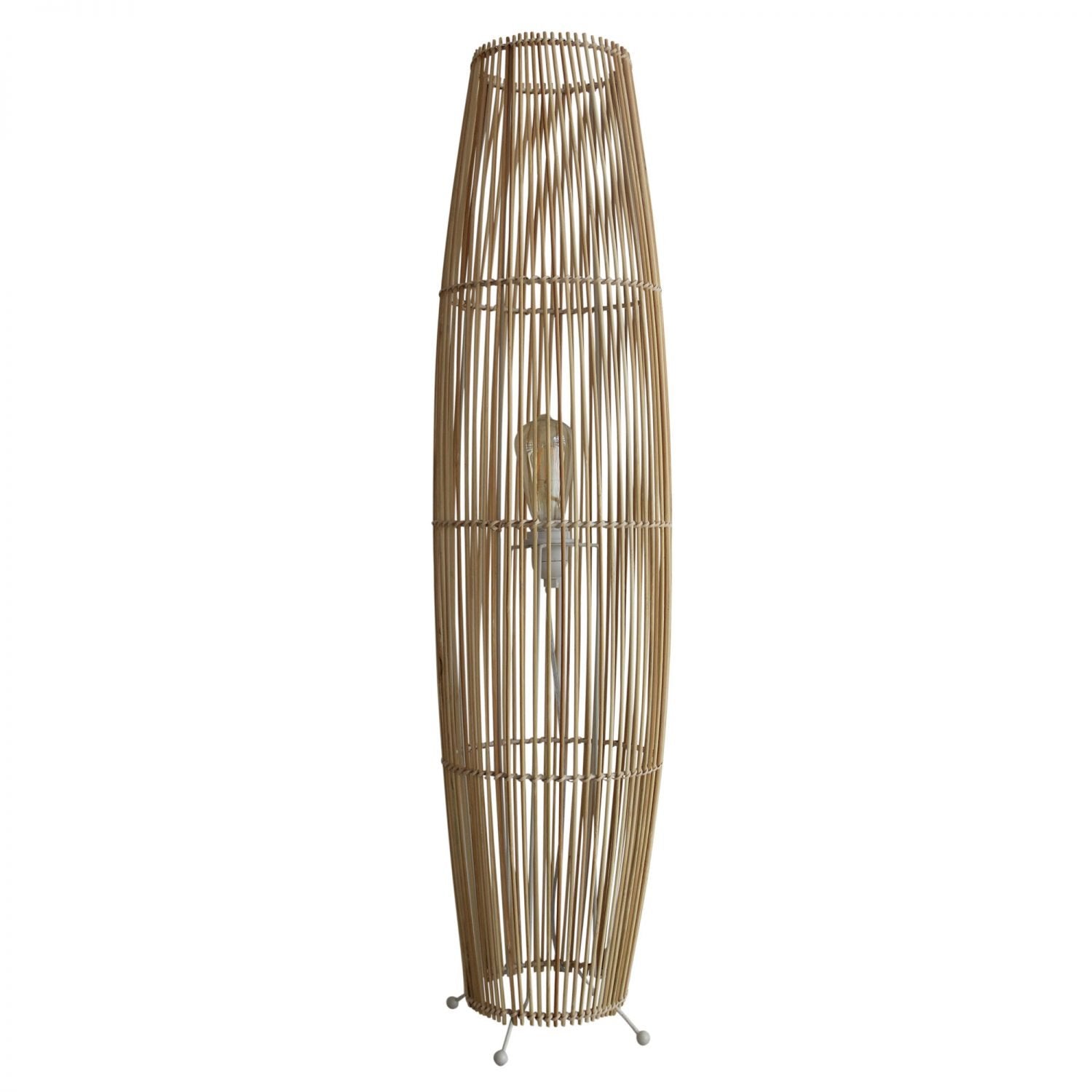 Matram Natural Cane Floor Lamp - OL93245