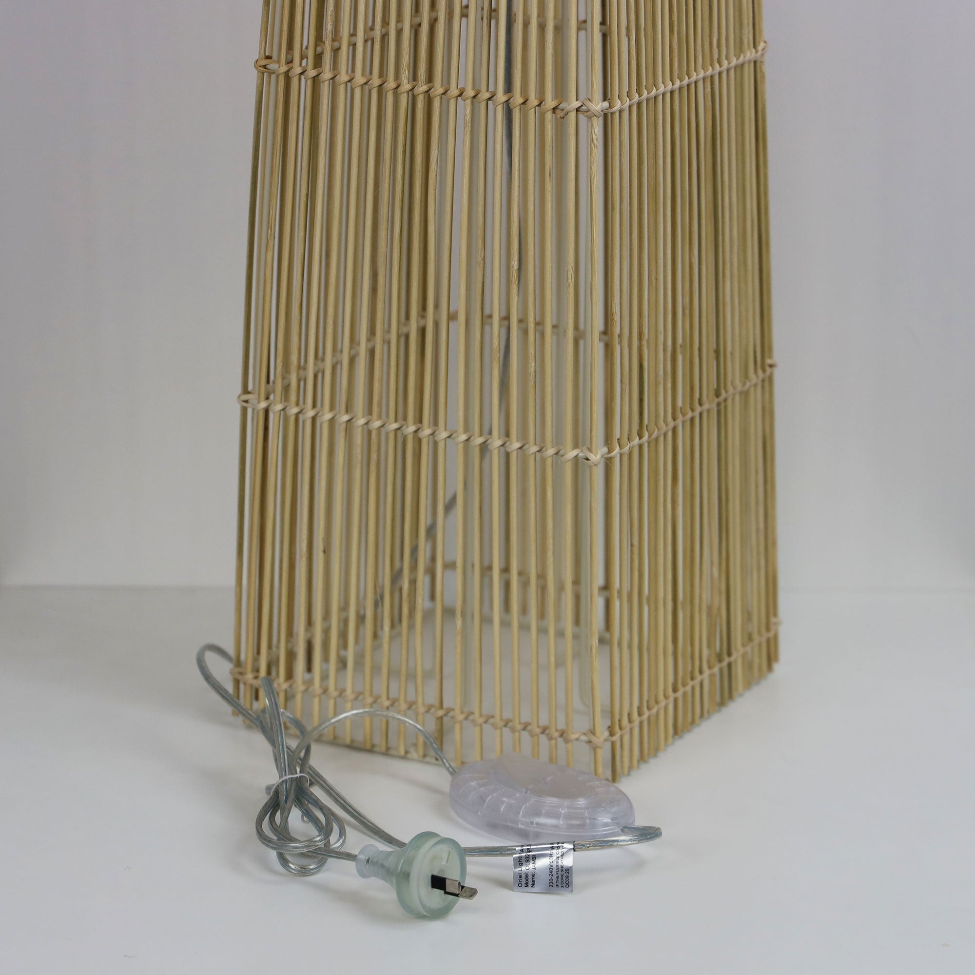 Buy Floor Lamps Australia Jambi Natural Cane Floor Lamp - OL93255