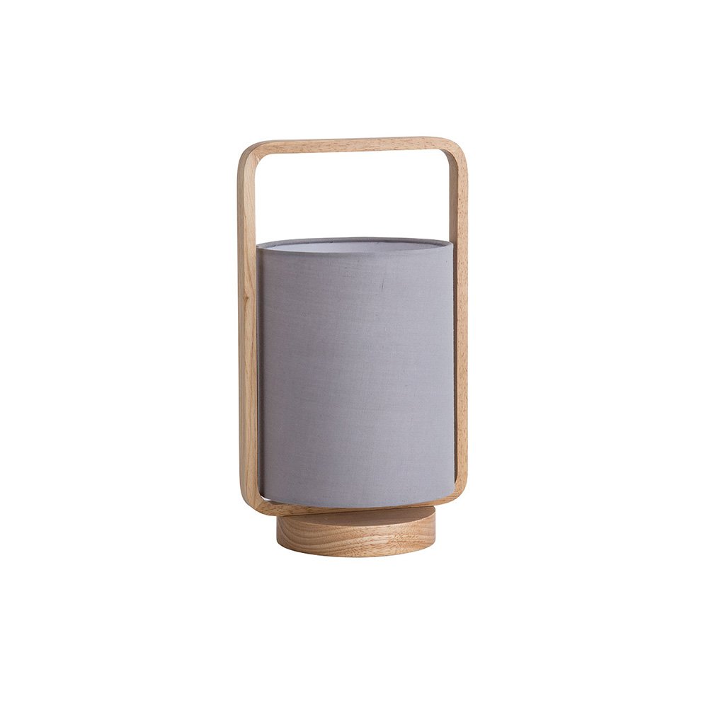 Buy Table Lamps Australia Lucia 1 Light Table Lamp Grey Shade - OL93611GY