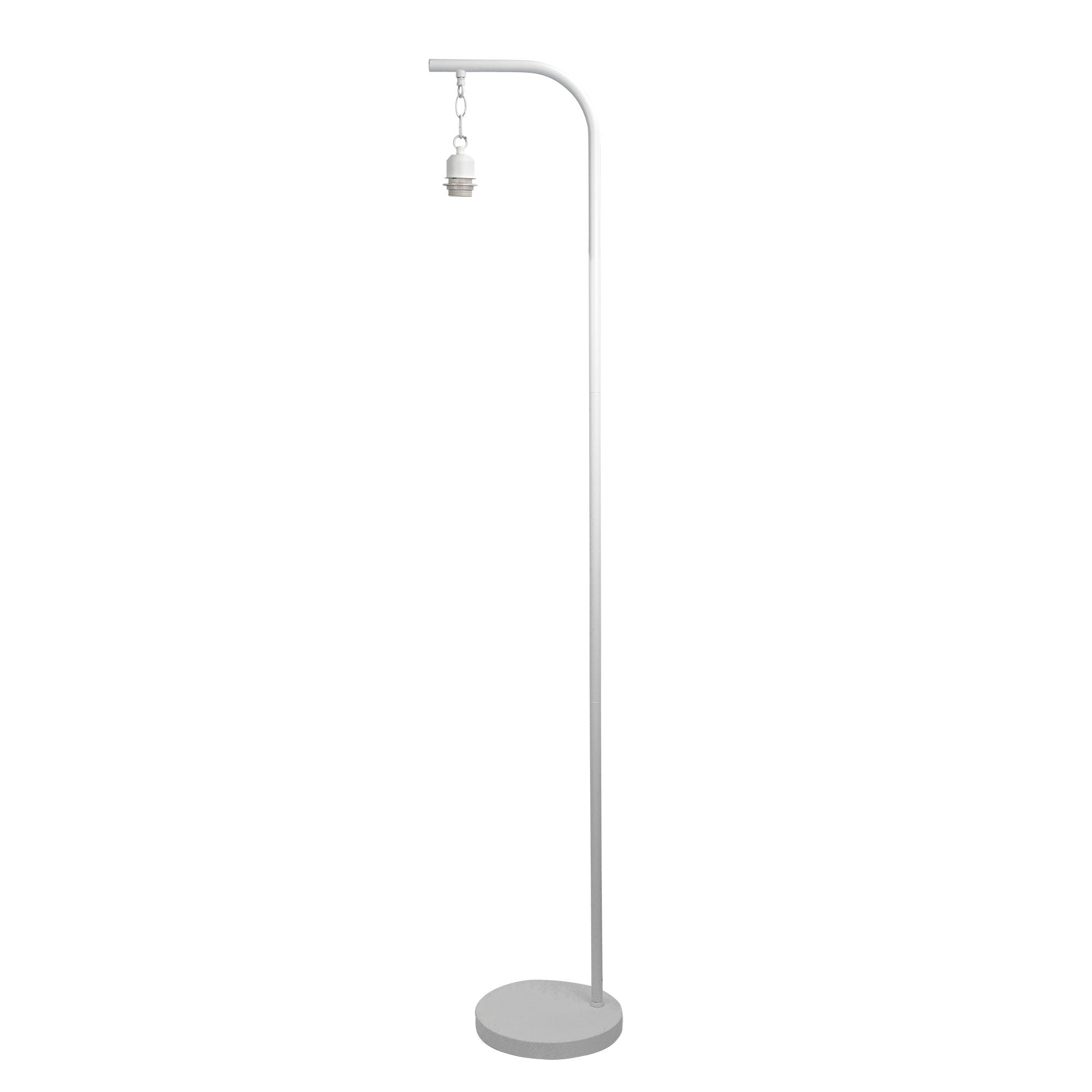Buy Floor Lamps Australia Jess 1 Light Floor Lamp Base White - OL93773WH