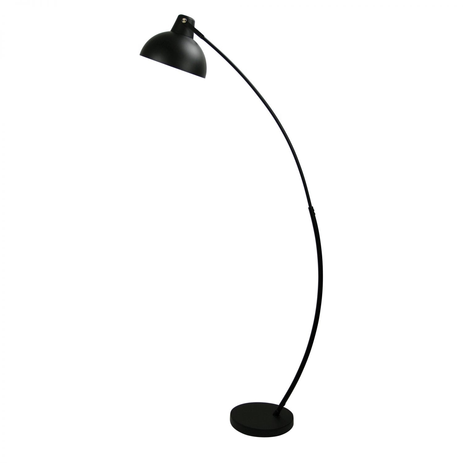 Buy Floor Lamps Australia Lago 1 Light Floor Lamp Matt Black - OL93953BK