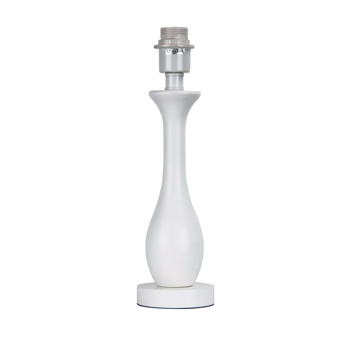 Buy Table Lamps Australia Barton 1 Light Table Lamp Base Only Matt White - OL97951WH