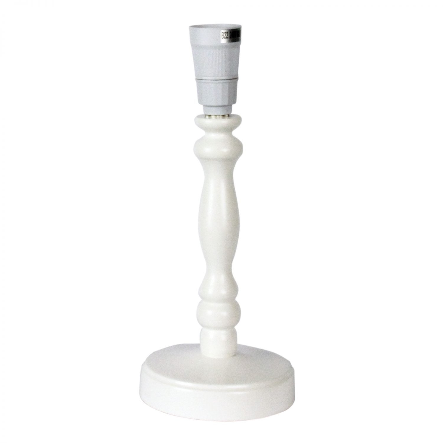 Buy Table Lamps Australia Rosalie 1 Light Table Lamp Base Only Small White - OL97962WH