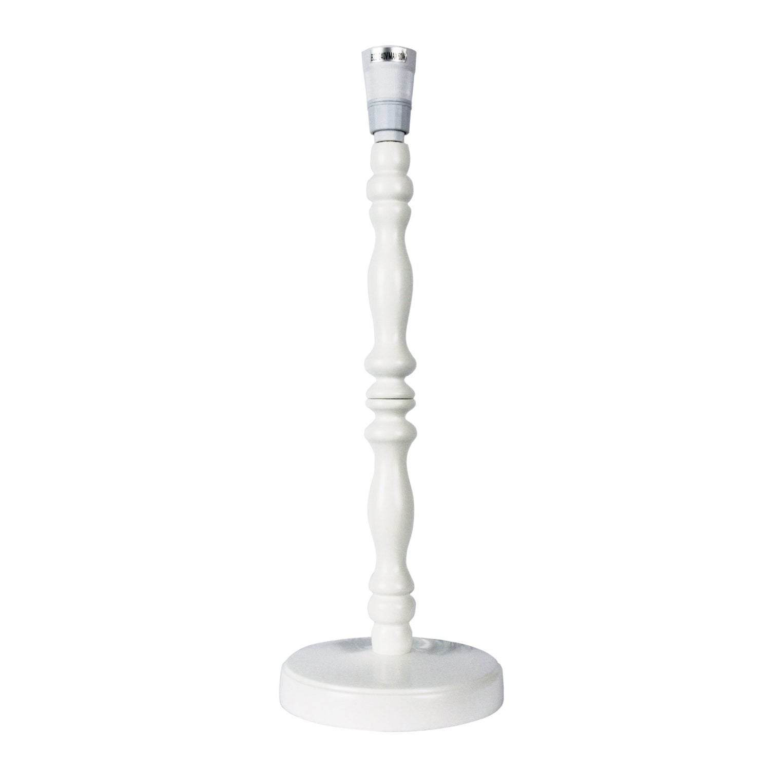 Rosalie 1 Light Table Lamp Base Only Large White - OL97964WH