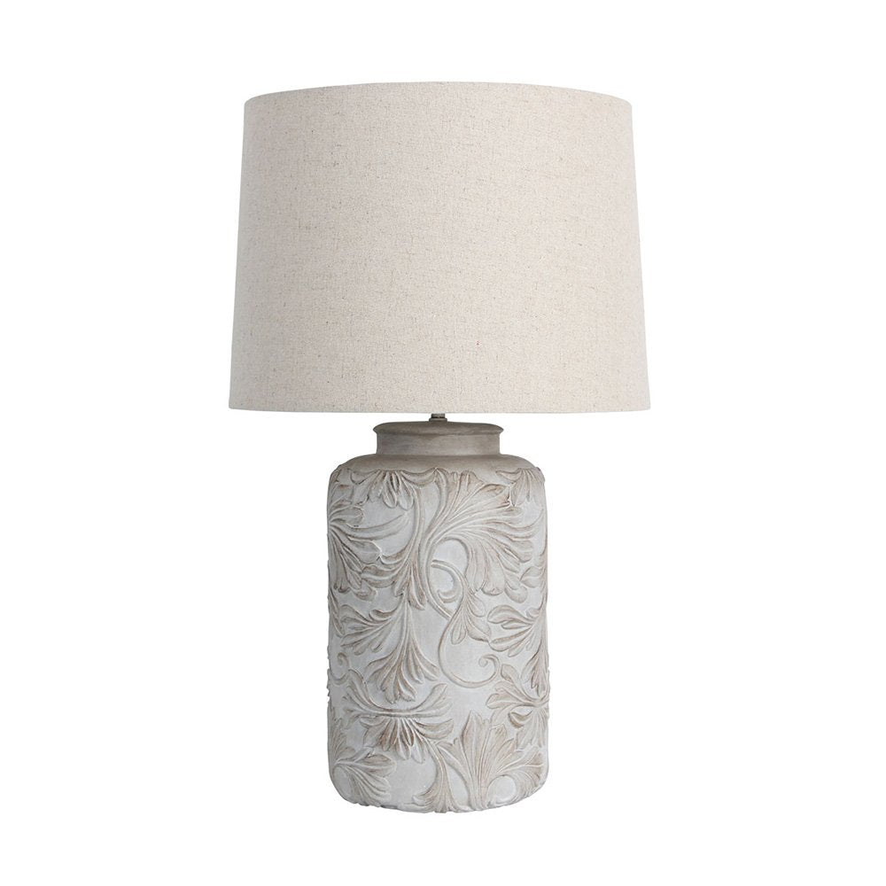 Buy Table Lamps Australia Andorra 1 Light Table Lamp White Washed - OL98856
