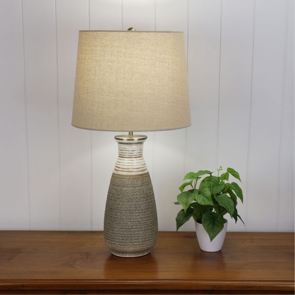 Buy Table Lamps Australia Potton 1 Light Table Lamp Beige / Natural - OL98895