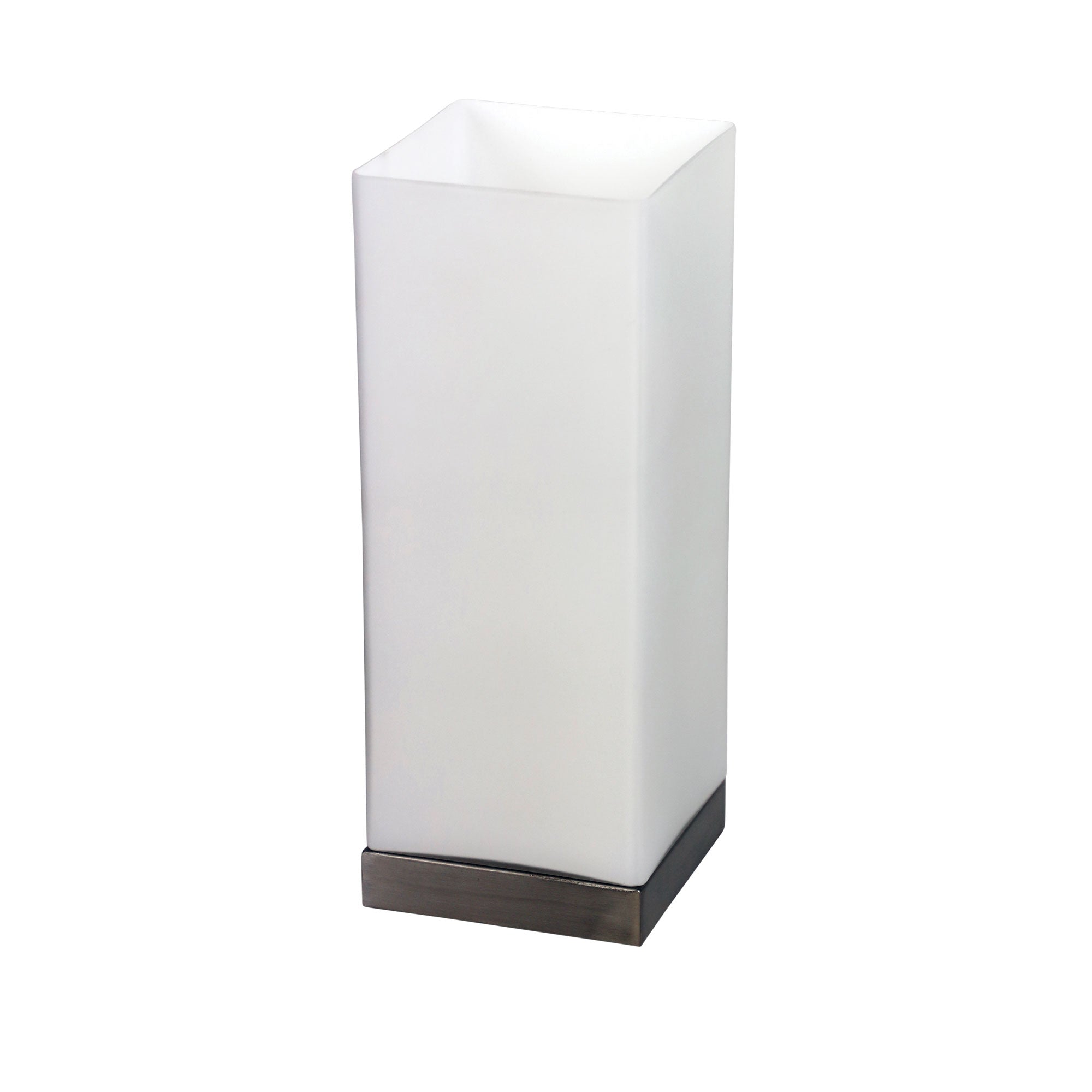 Buy Touch Lamps Australia Paro 1 Light Touch Table Lamp Brushed Chrome & White - OL99486BC