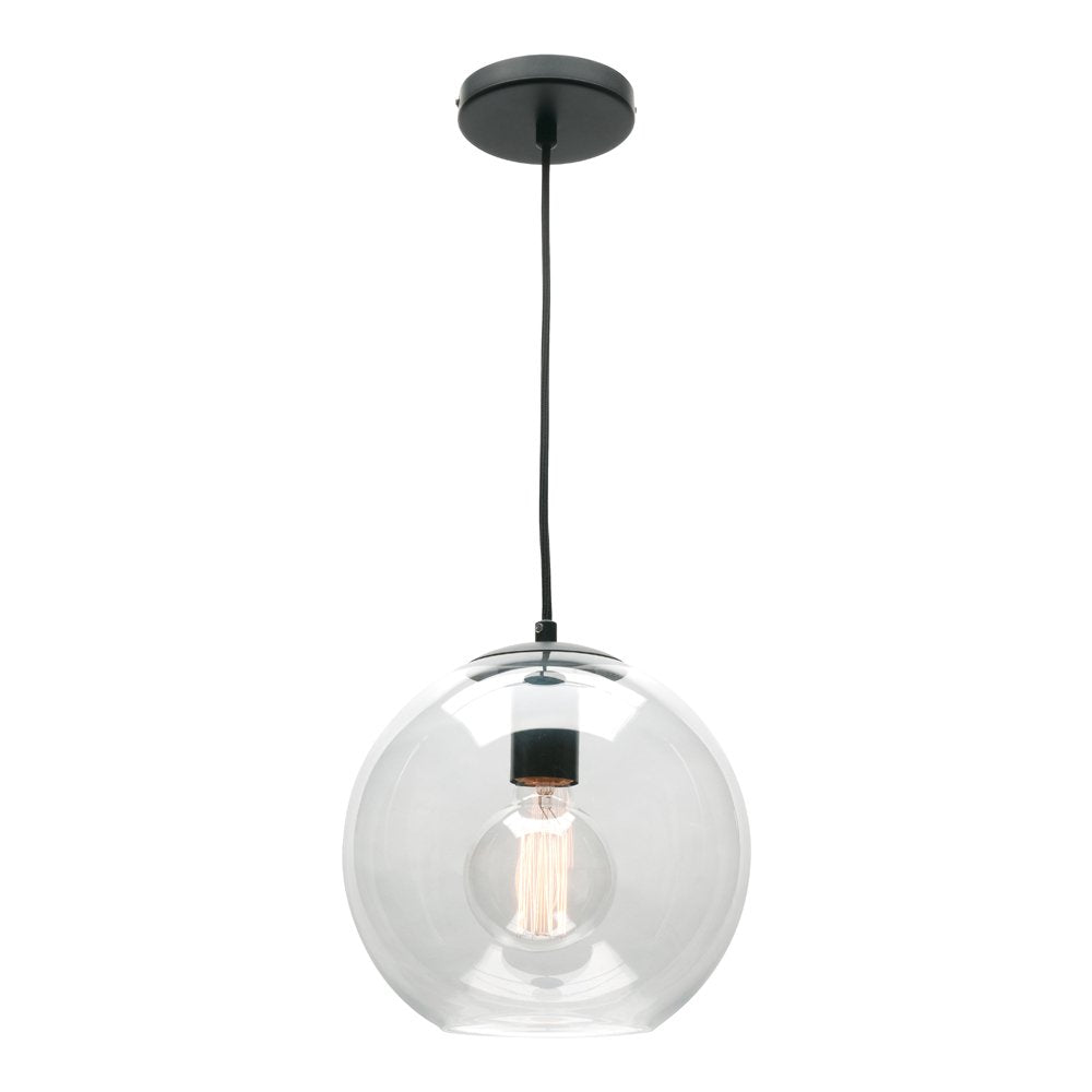 Buy Pendant lights australia - Orpheus 1 Light Small Pendant Light Black - ORPH1PSBLK