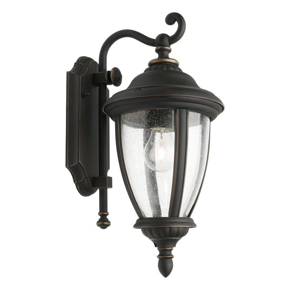 Buy Outdoor Wall Lanterns Australia Oxford 1 Light Exterior Wall Light Bronze - OXFO1EBRZ