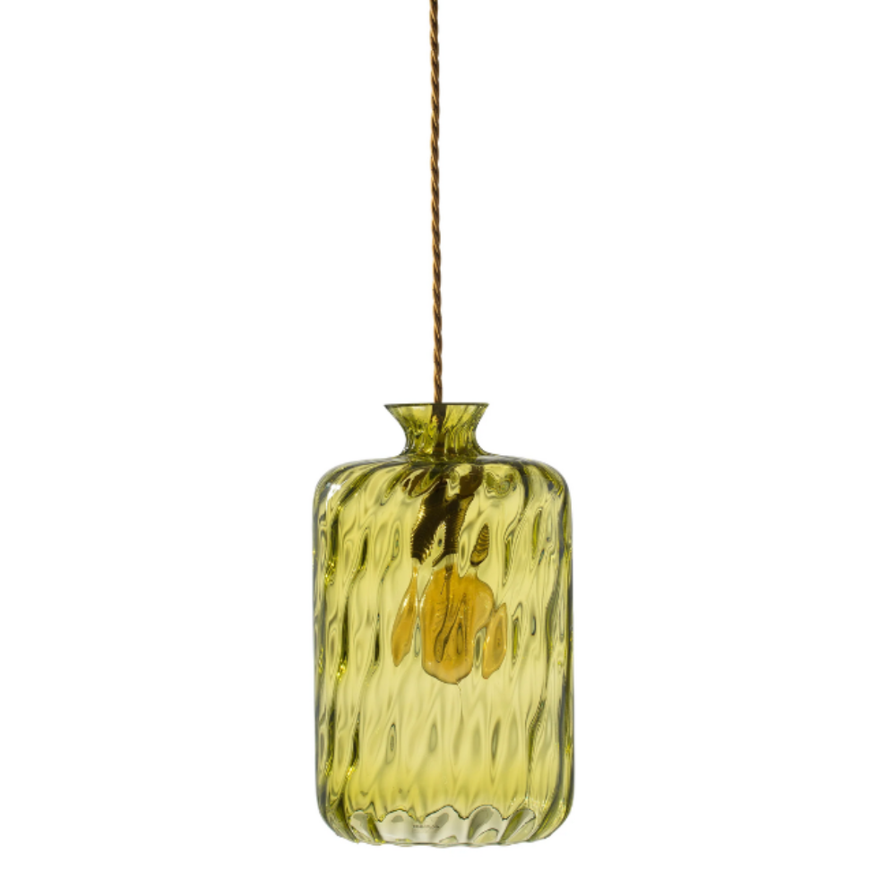 Buy Pendant Lights Australia Pillar Pendant Light W190mm Glass - LA101