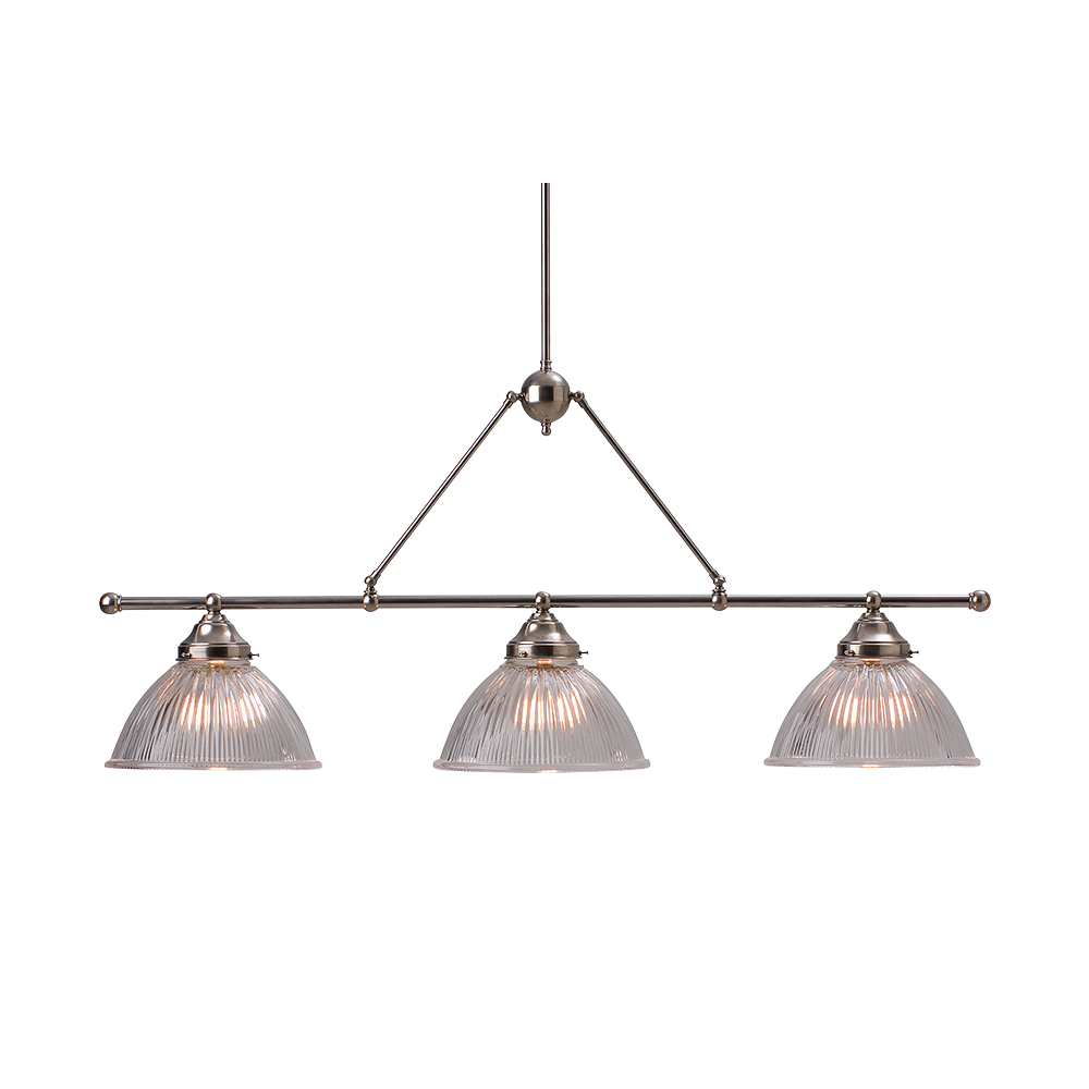 Brockworth Pendant 3 Lights Glass - P-BRO-3G4DS