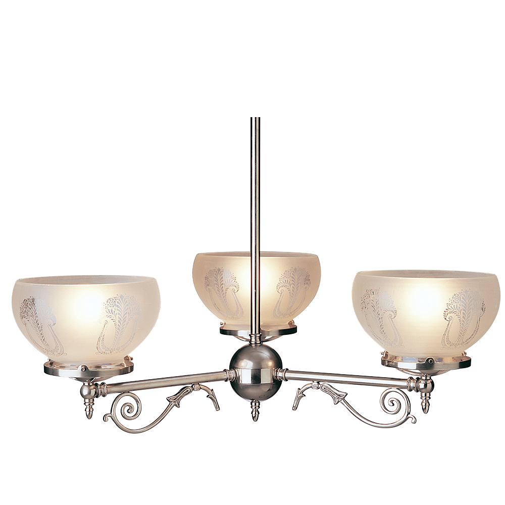 Buy Chandeliers Australia Clarendon Chandelier 3 Lights H100mm Glass - P7T2-3G4GS
