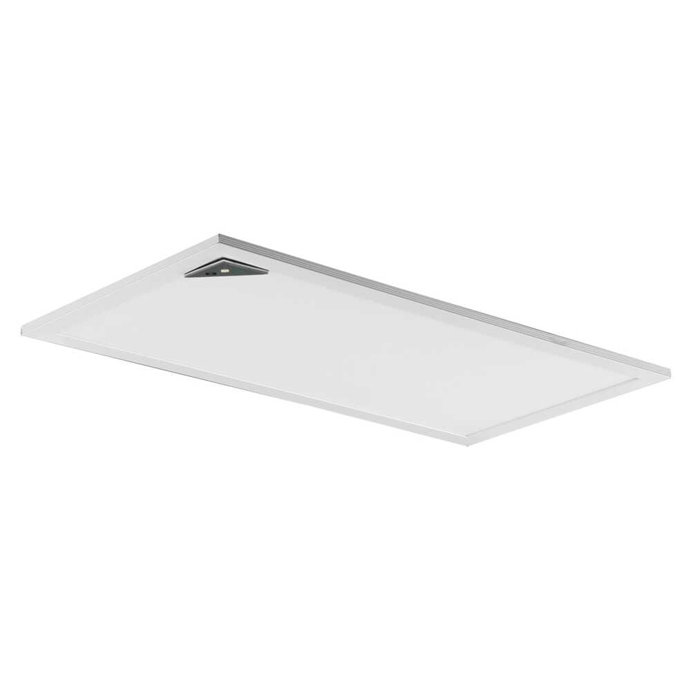 Buy LED Panel Lights Australia Emergency LED Panel Light W600mm 48W White Aluminium - S9754/612EM