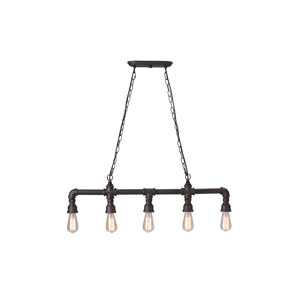 Buy Island Pendant Lights Australia Island Pendant 5 Lights W550mm Galvanized Bronze - PD2978-5