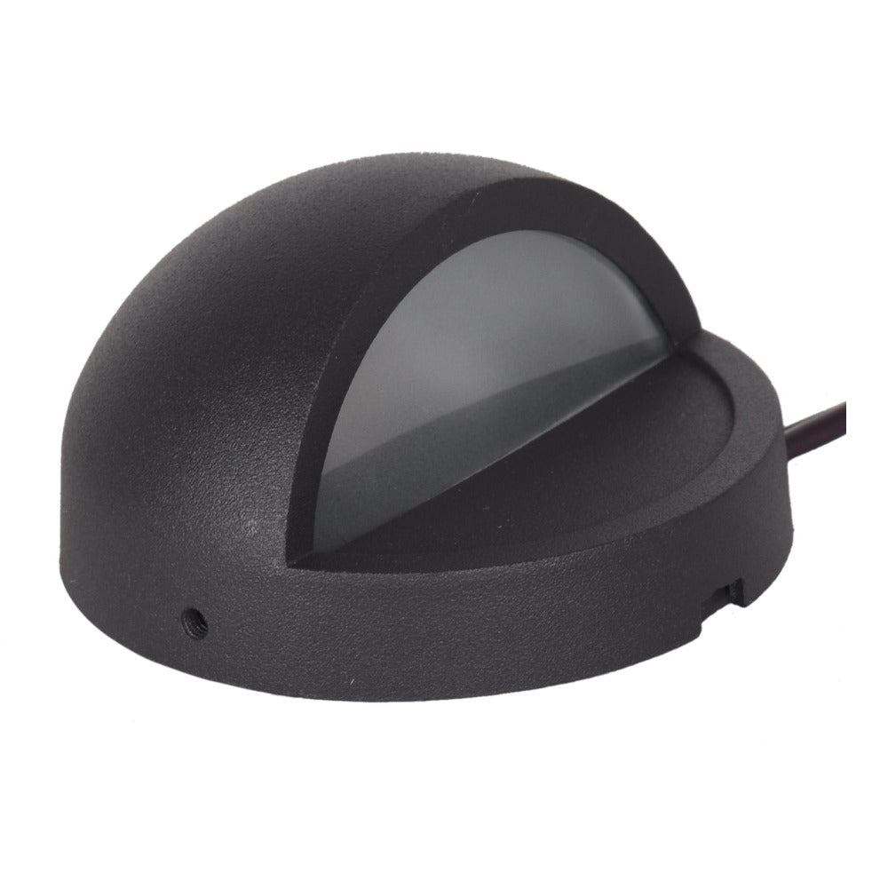 Buy Outdoor Step Lights Australia Outdoor Step Light 12V Black Aluminium - PDL1100BK